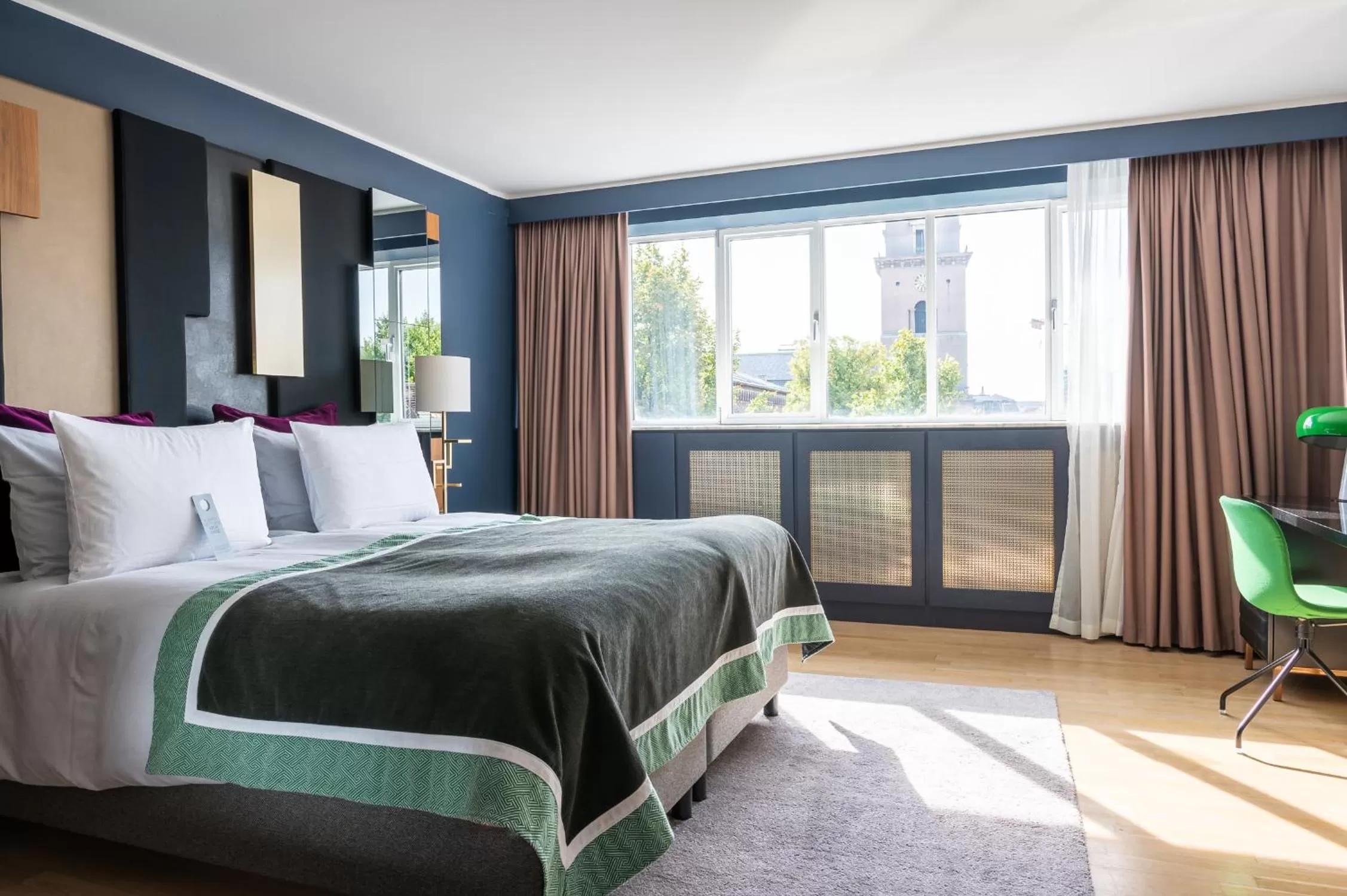 City view, Bed in Hotel Skt Petri