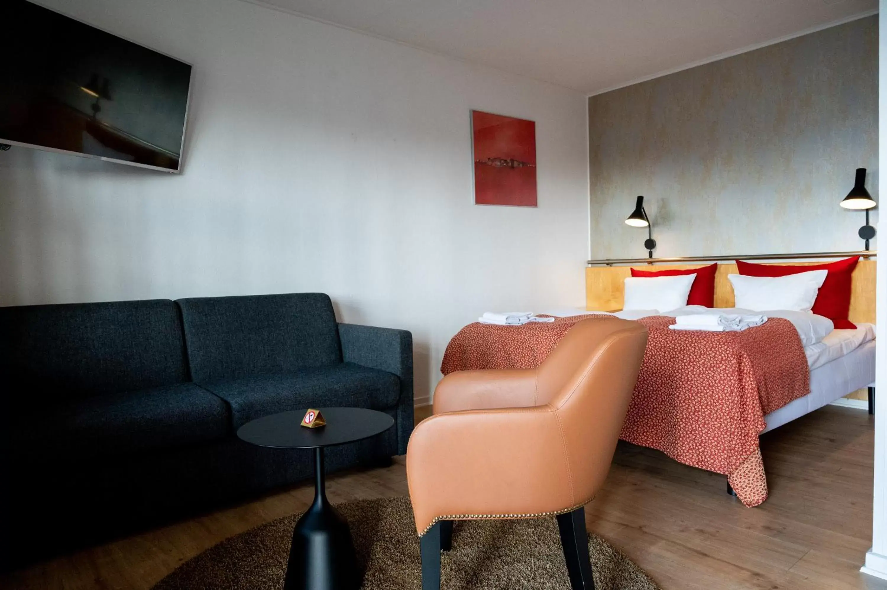 Living room, Seating Area in Hotel Svanen Billund