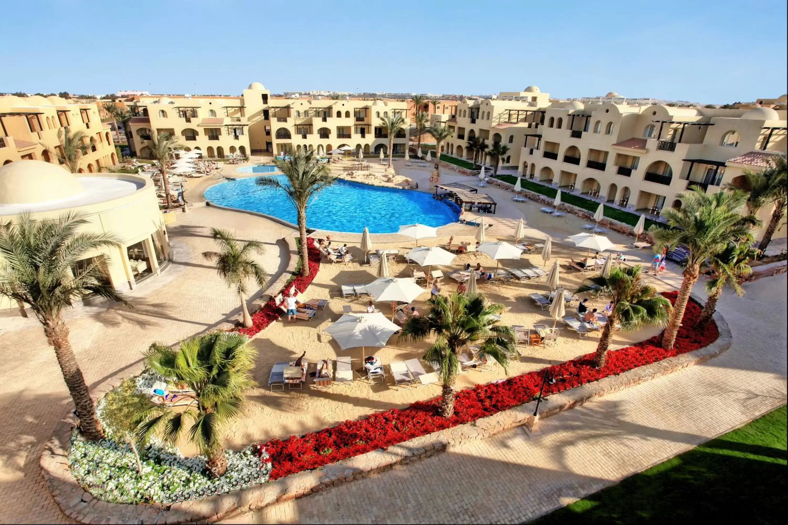 Bird's eye view, Pool View in Stella Gardens Resort & Spa, Makadi Bay