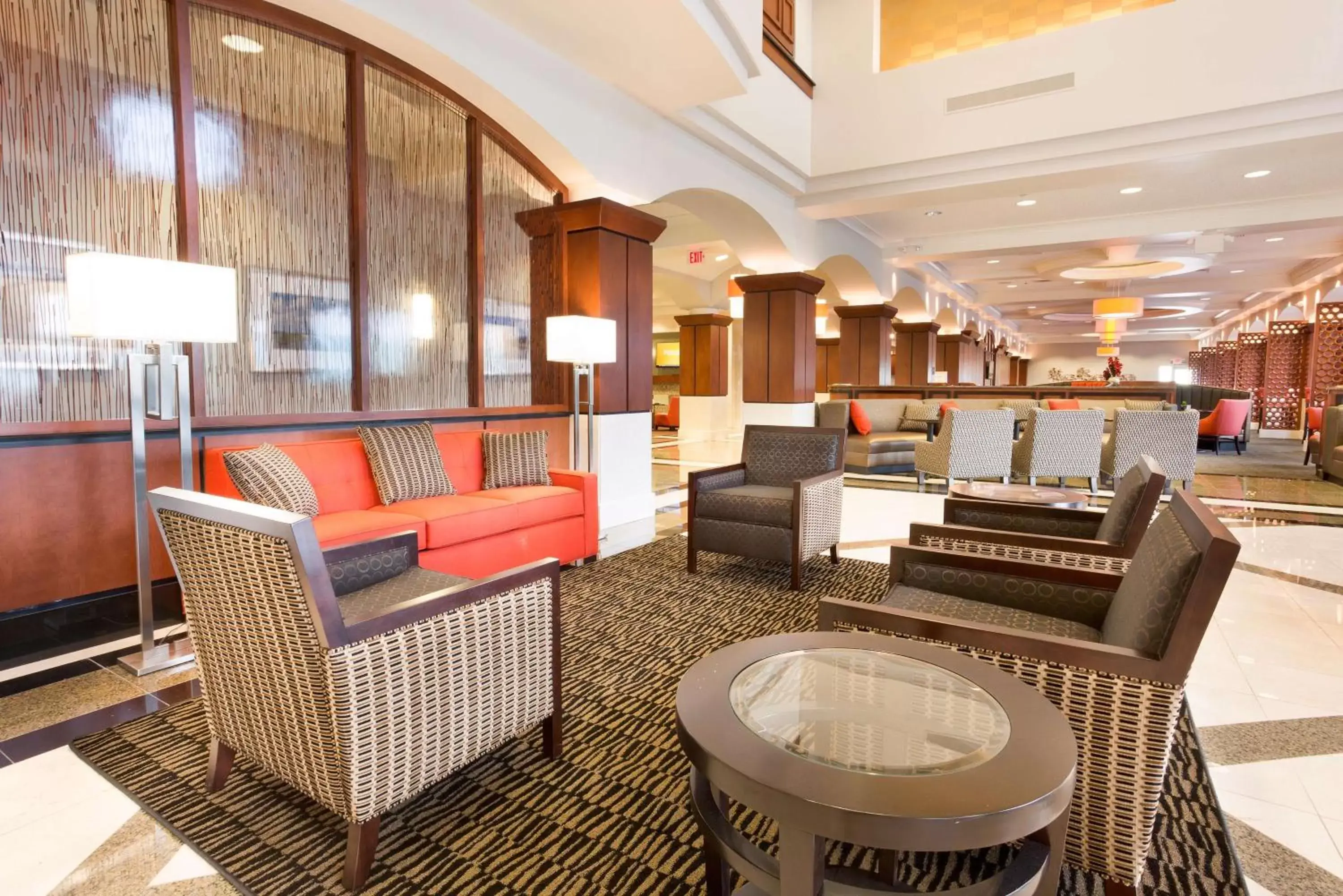 Lobby or reception in Drury Plaza Hotel Indianapolis Carmel