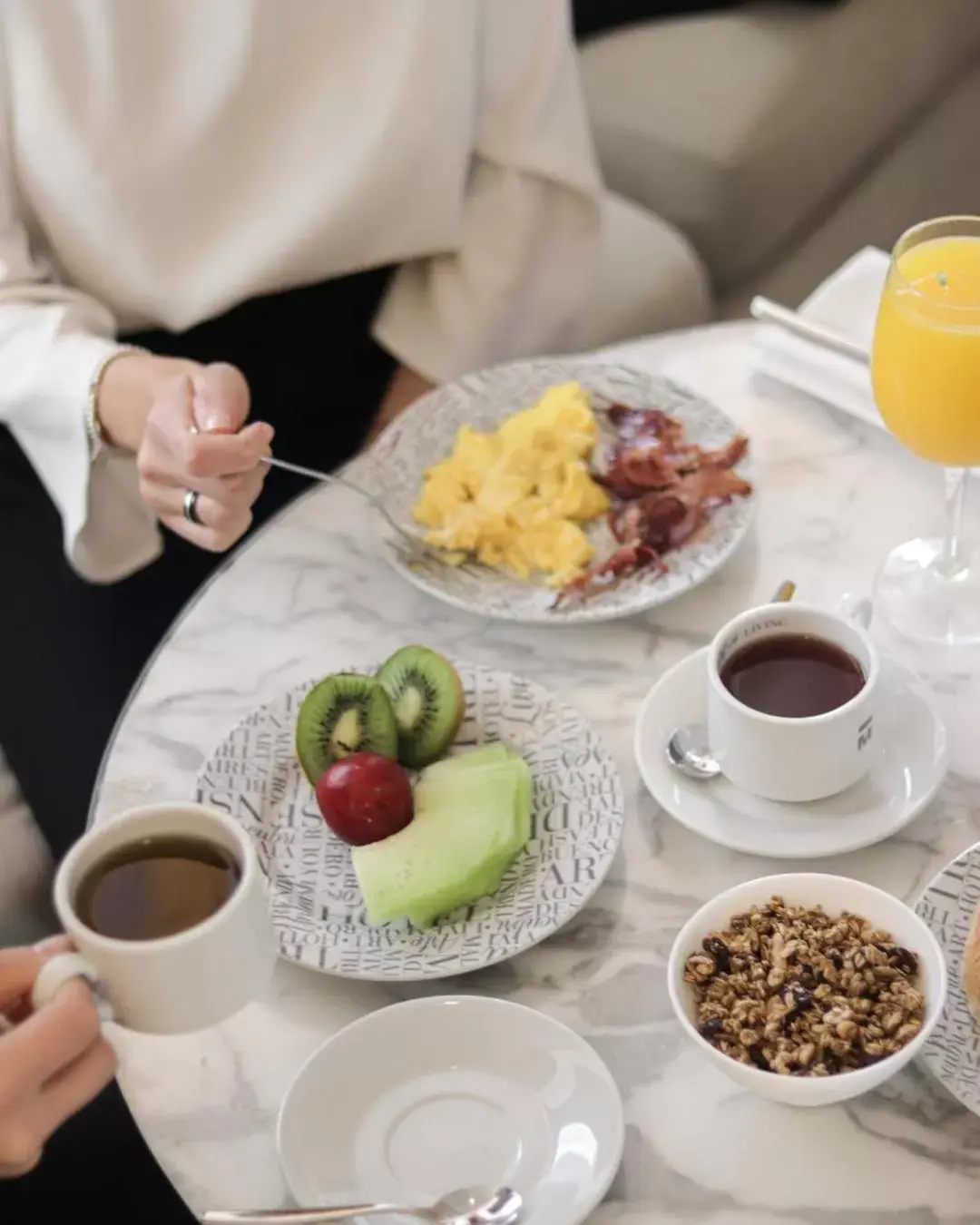 Breakfast in Hotel Madero Buenos Aires