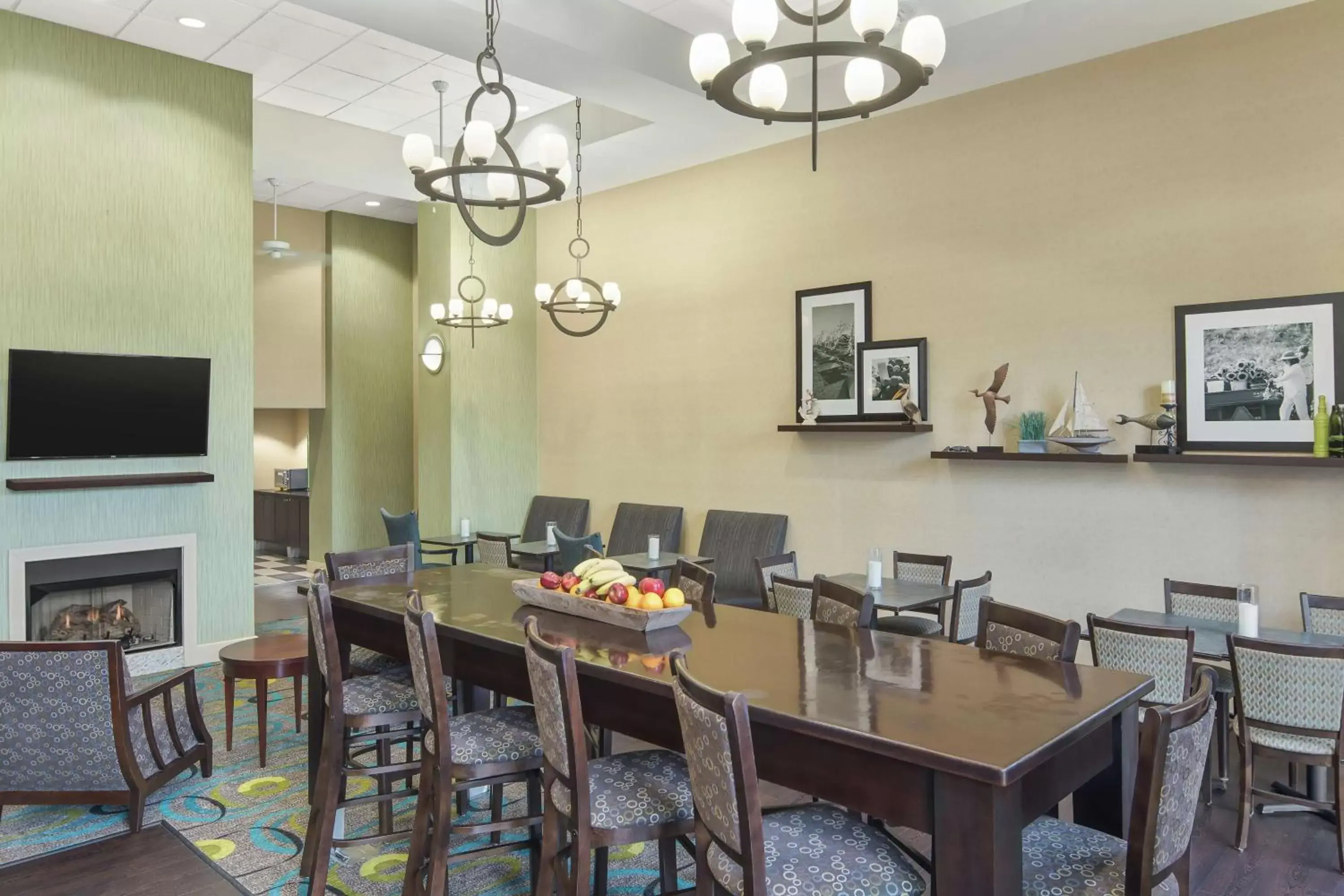 Lobby or reception, Restaurant/Places to Eat in Hampton Inn Fairhope-Mobile Bay, AL