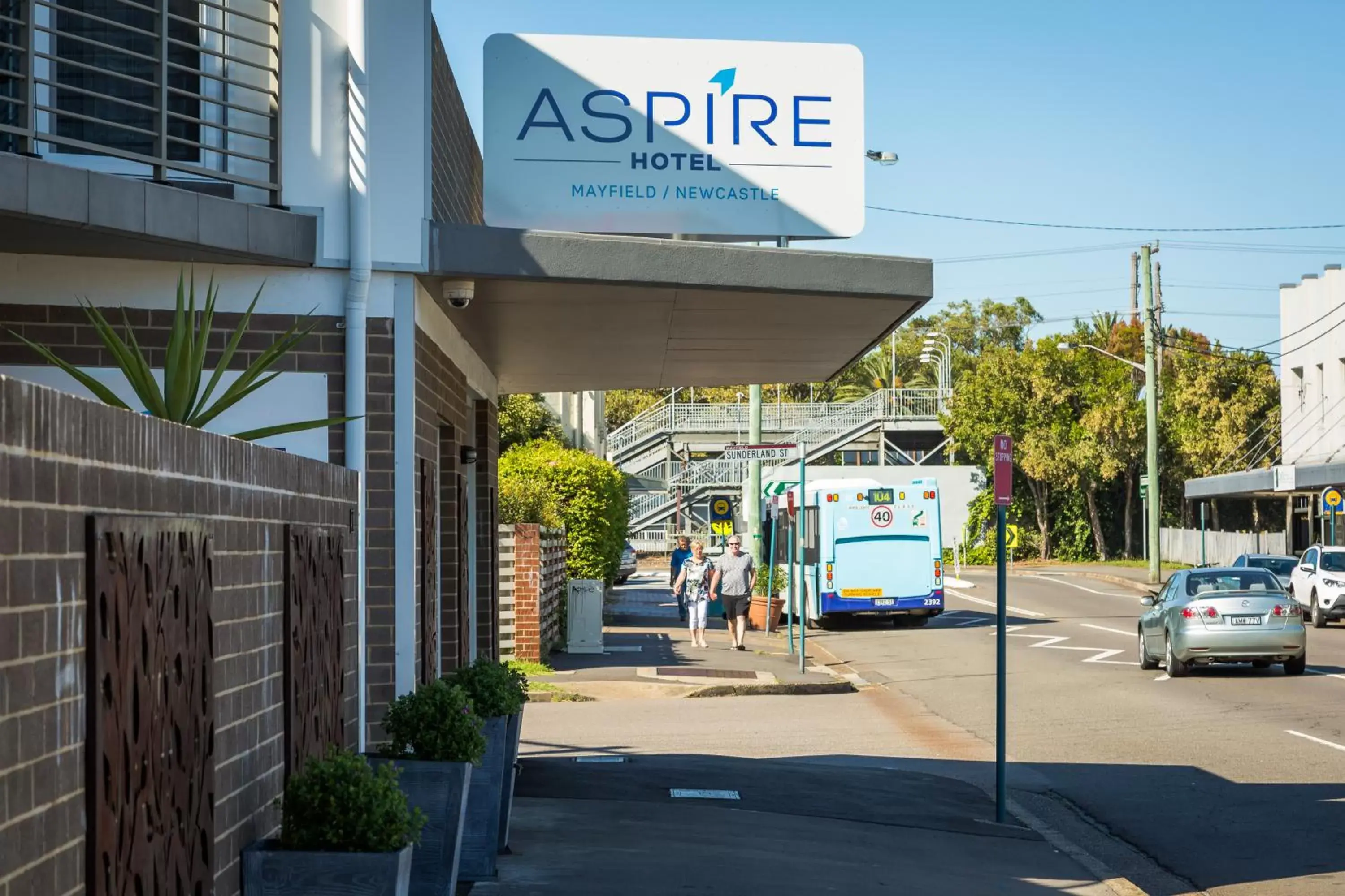 Facade/entrance in Aspire Newcastle