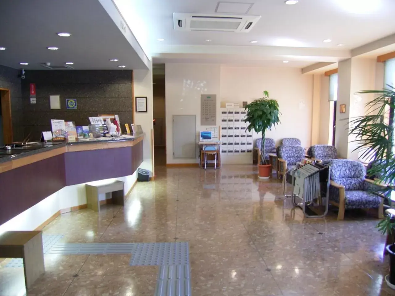 Lobby or reception, Lobby/Reception in Hotel Route-Inn Suwa Inter