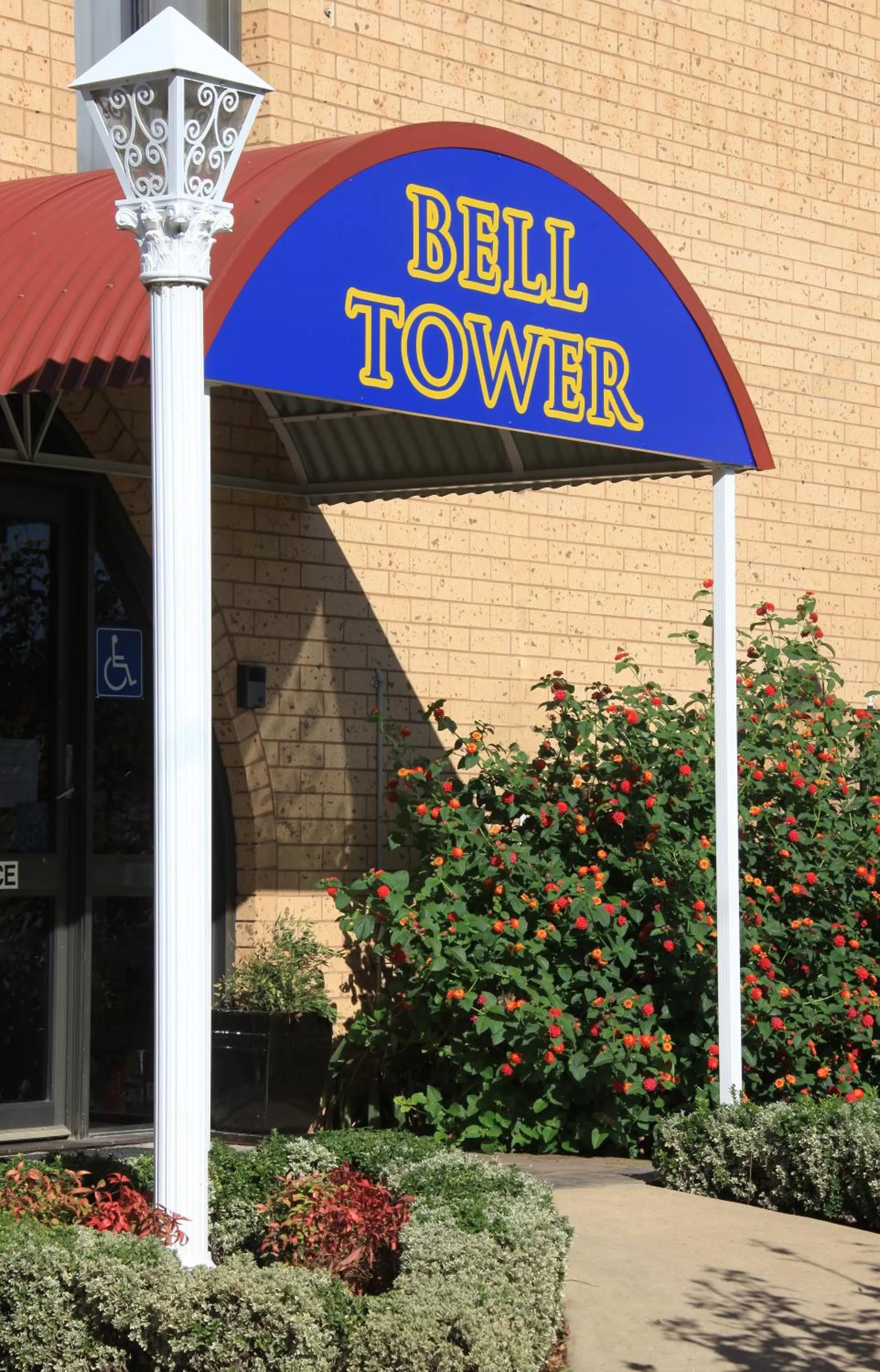 Facade/entrance in Belltower Motor Inn
