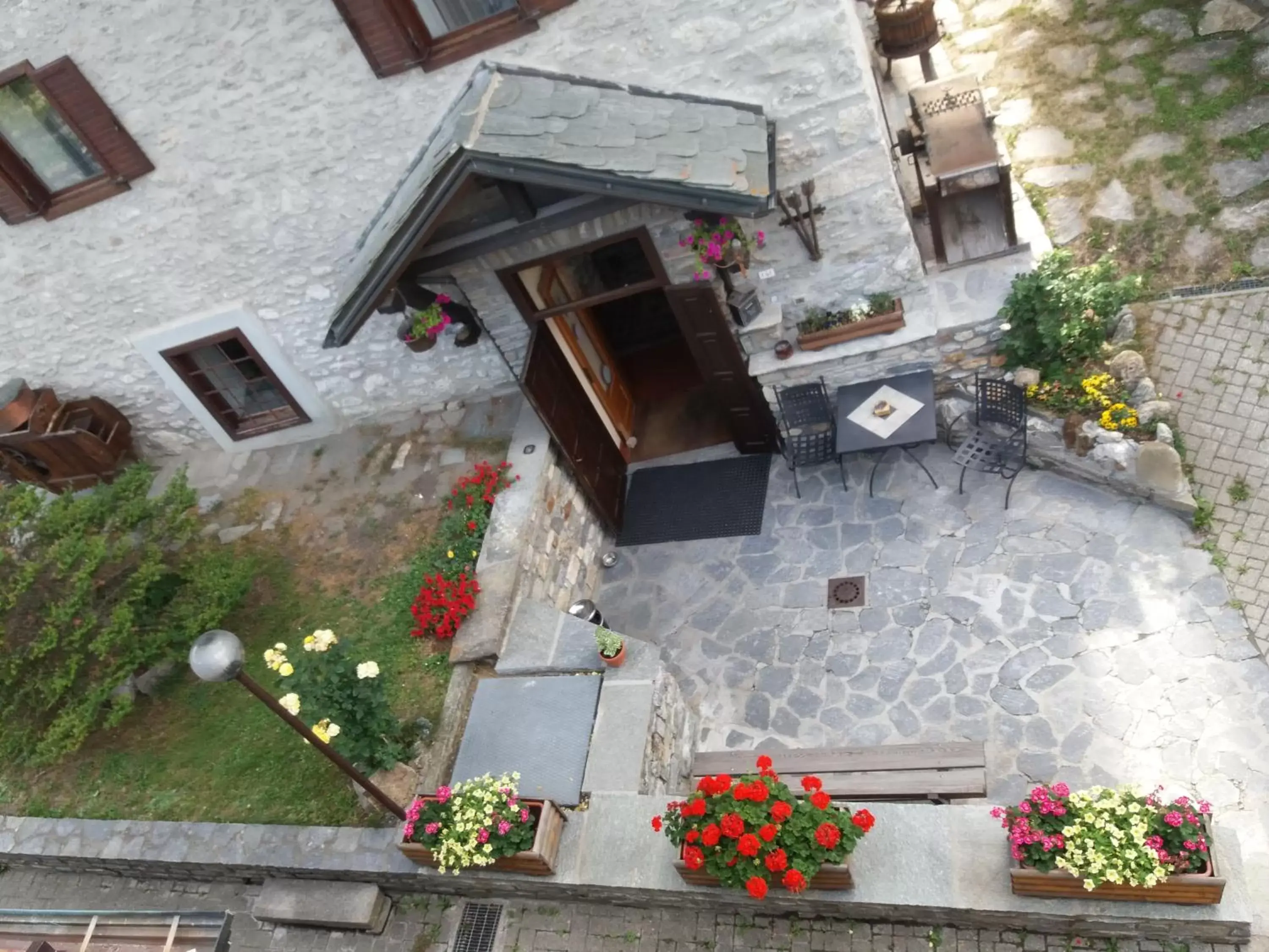 Bird's eye view in Hotel Ottoz Meublé