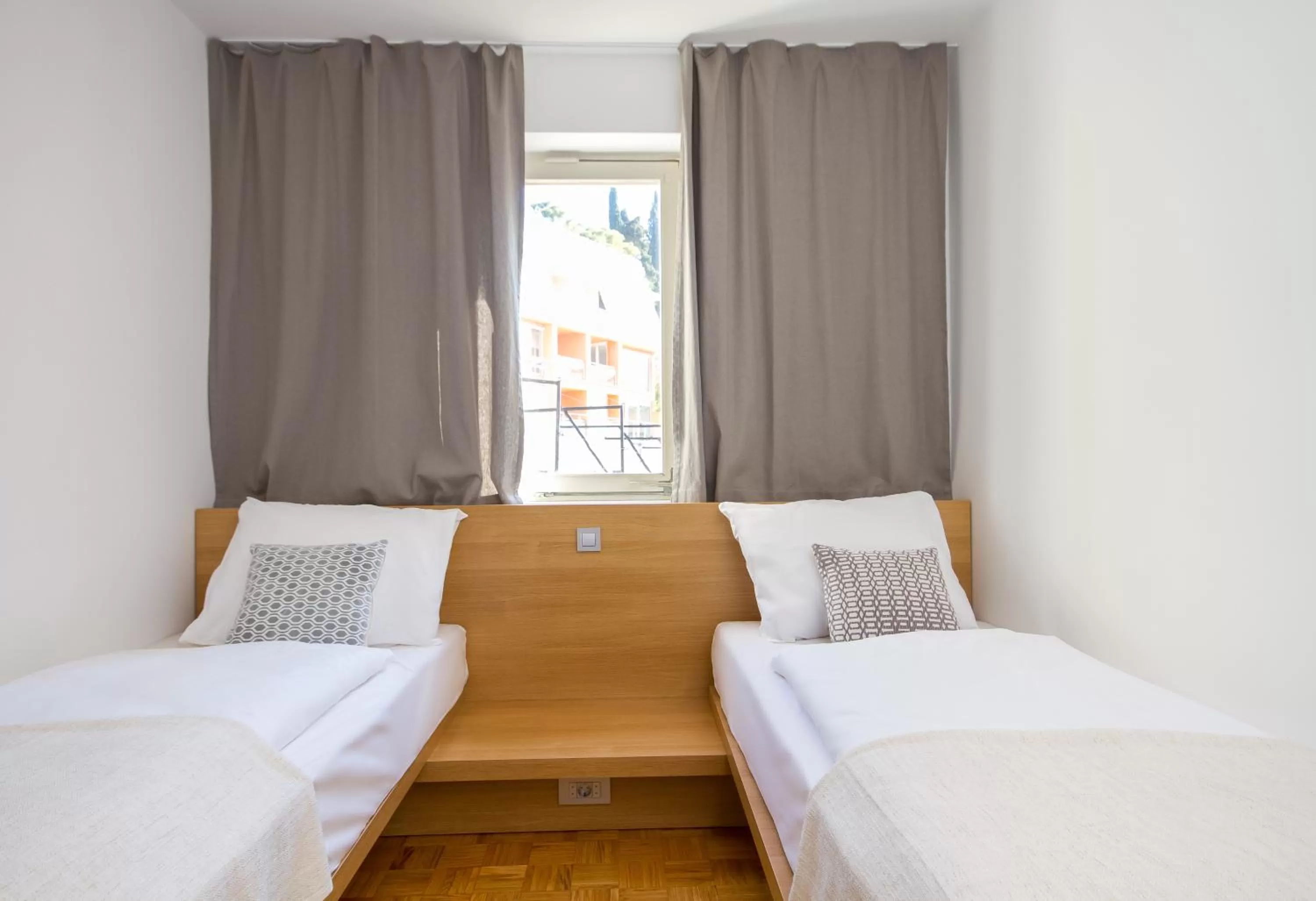 Bedroom, Bed in Forgotten Garden Apartments Portoroz