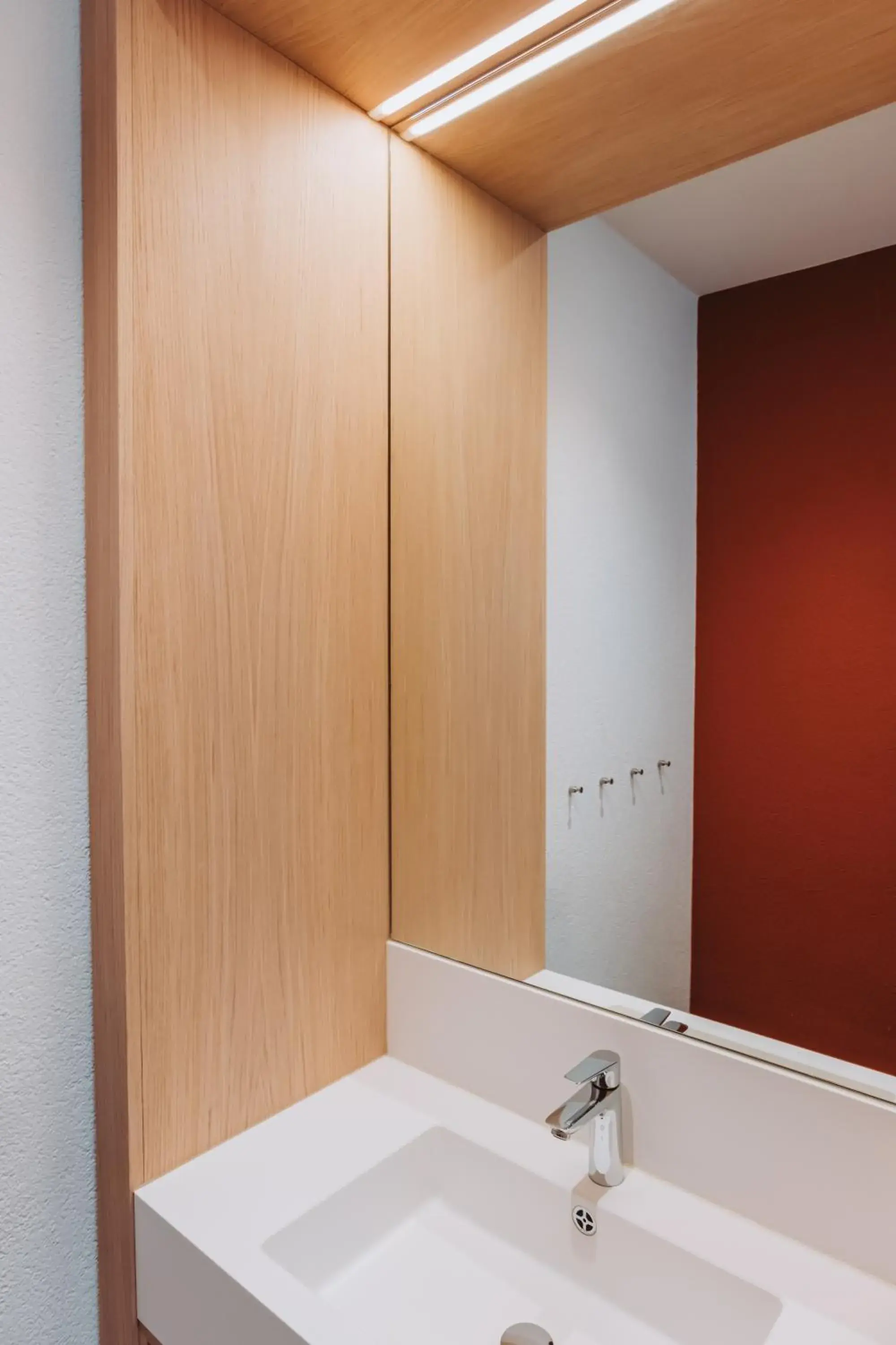 Bathroom in Montreux Youth Hostel Bathroom in Montreux Youth Hostel