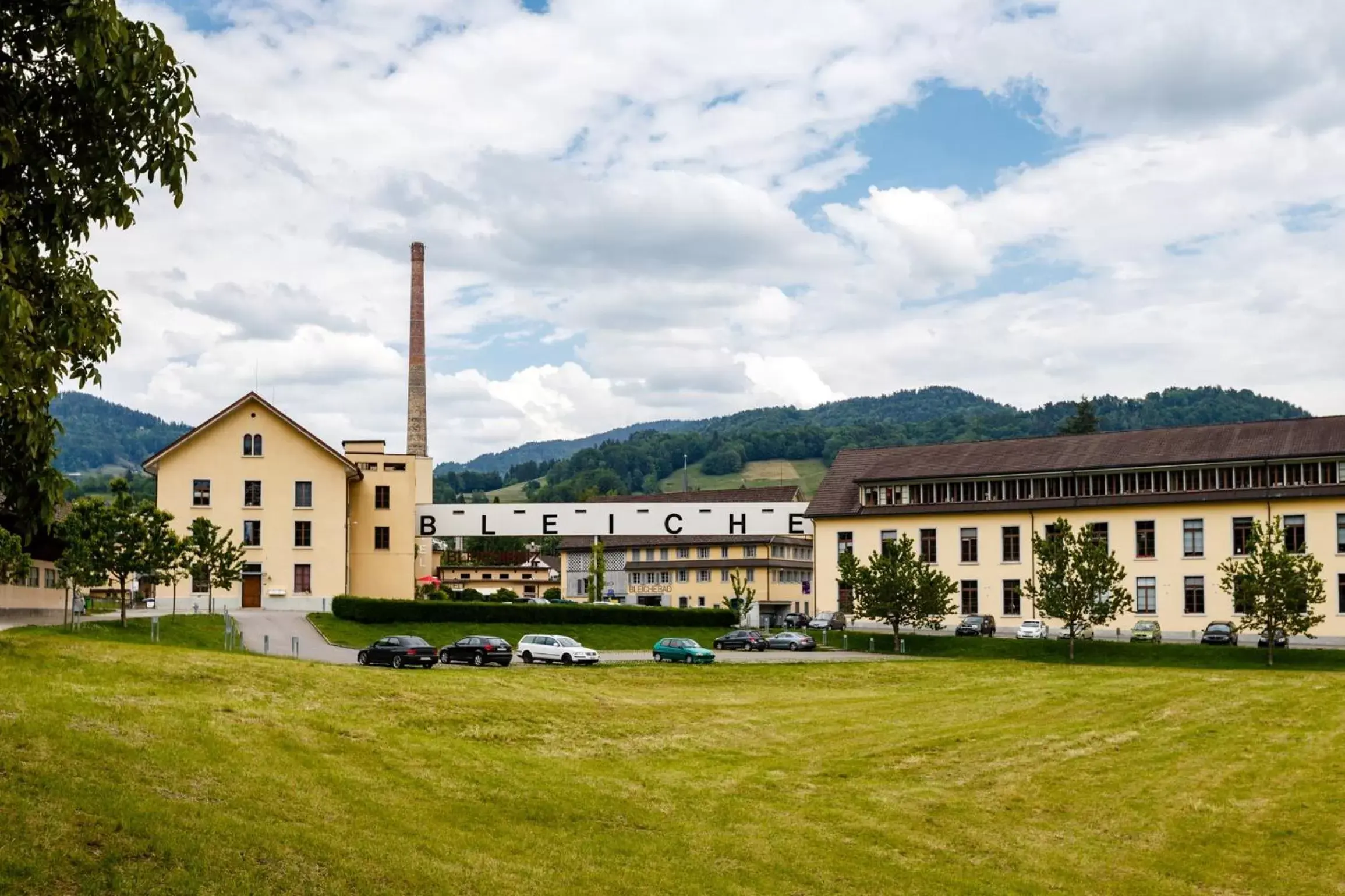 Bird's eye view, Property Building in Hotel Bleichibeiz