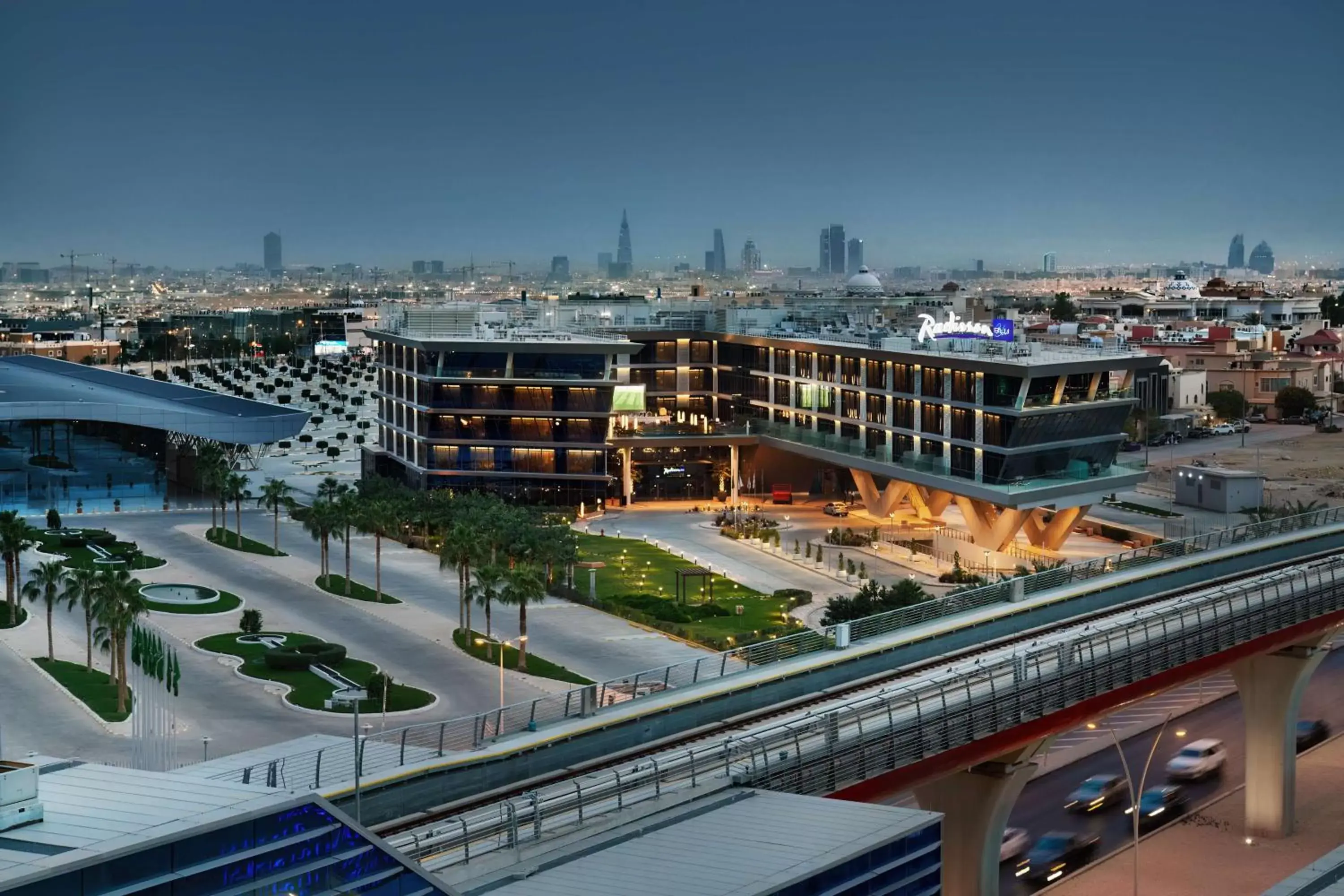 Property building, Bird's-eye View in Radisson Blu Hotel Riyadh Convention and Exhibition Center
