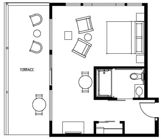 Floor Plan in The Setting Inn Willamette Valley