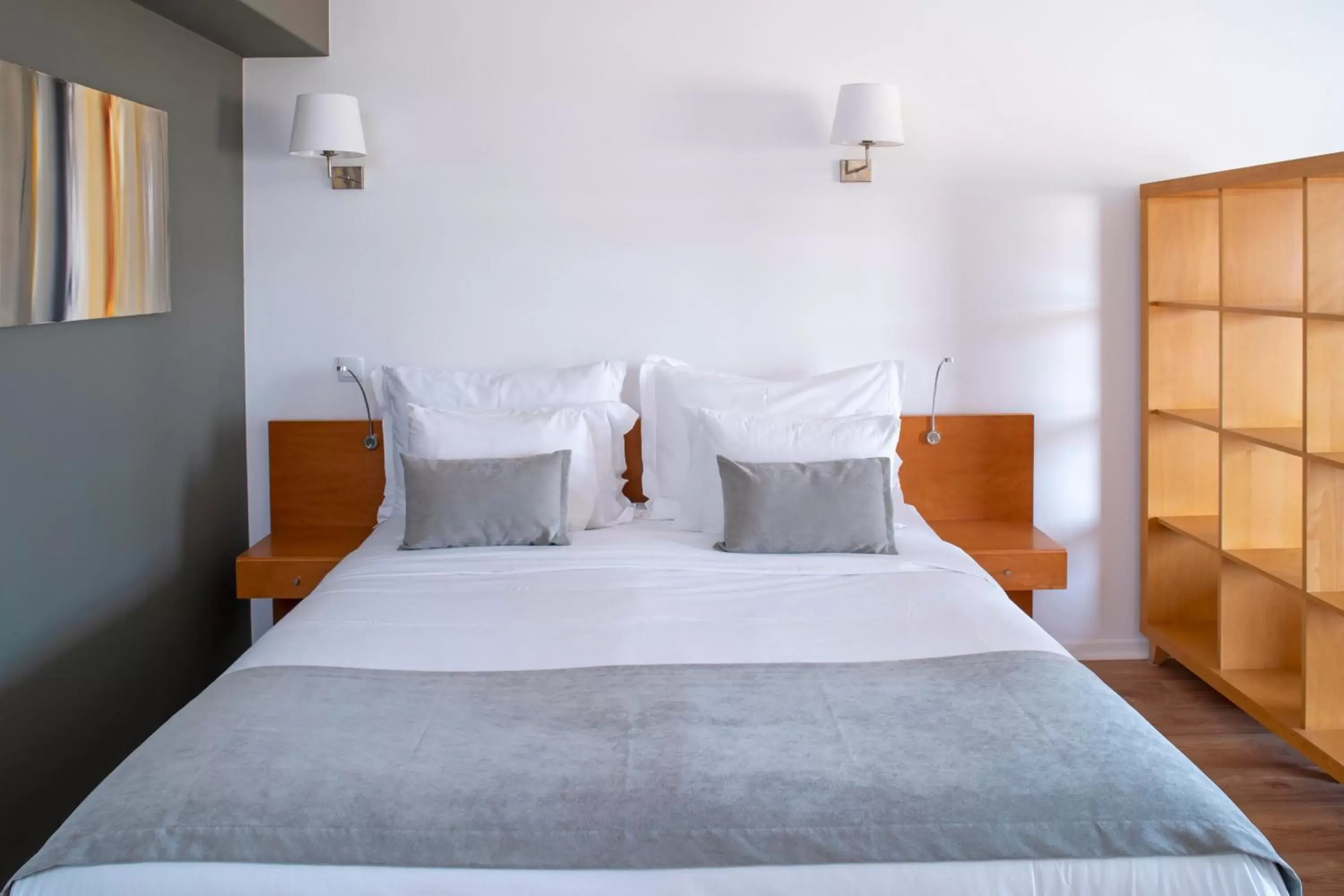 Bed in Vila Bicuda Resort
