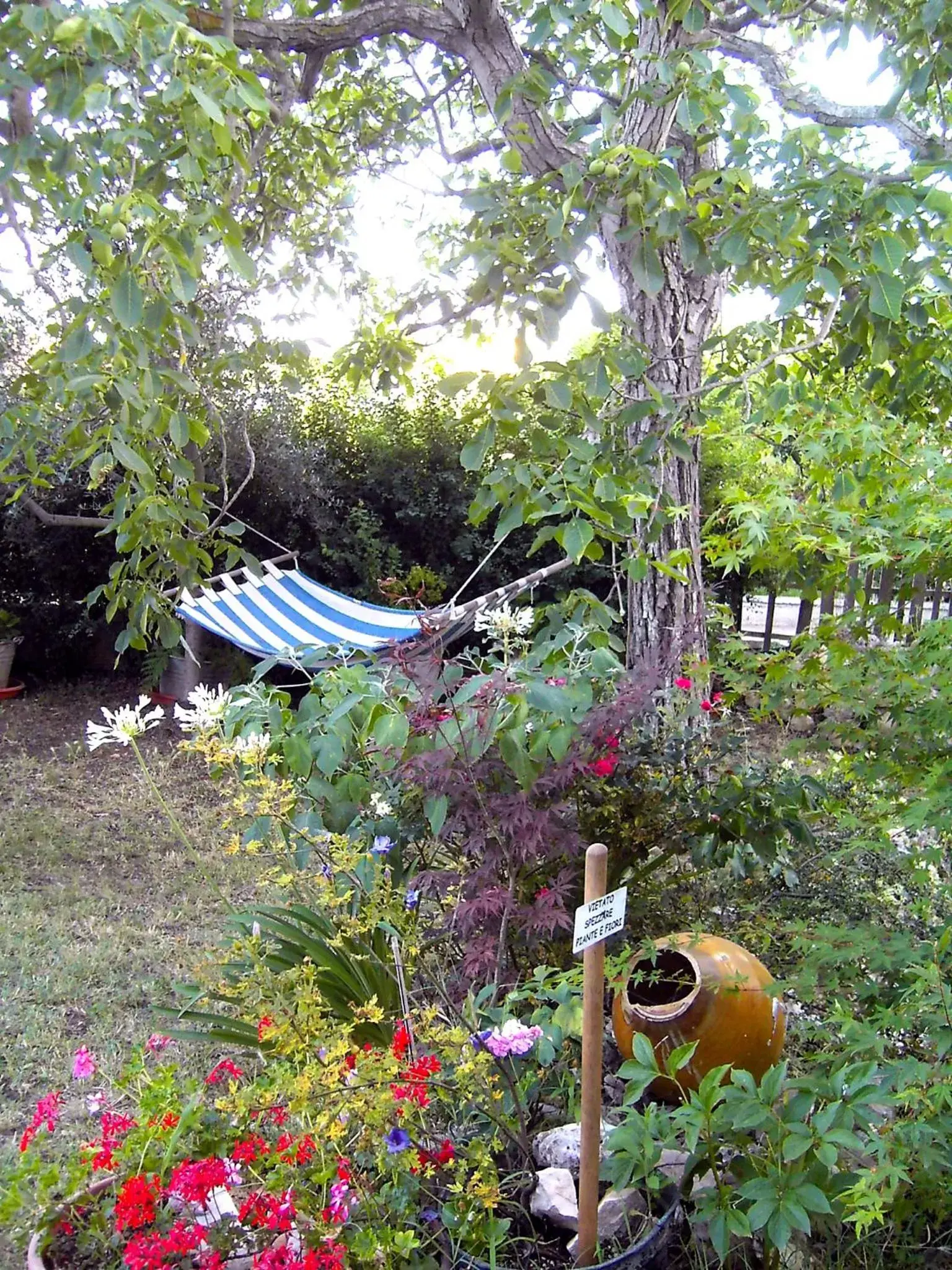 Garden in La Cascata