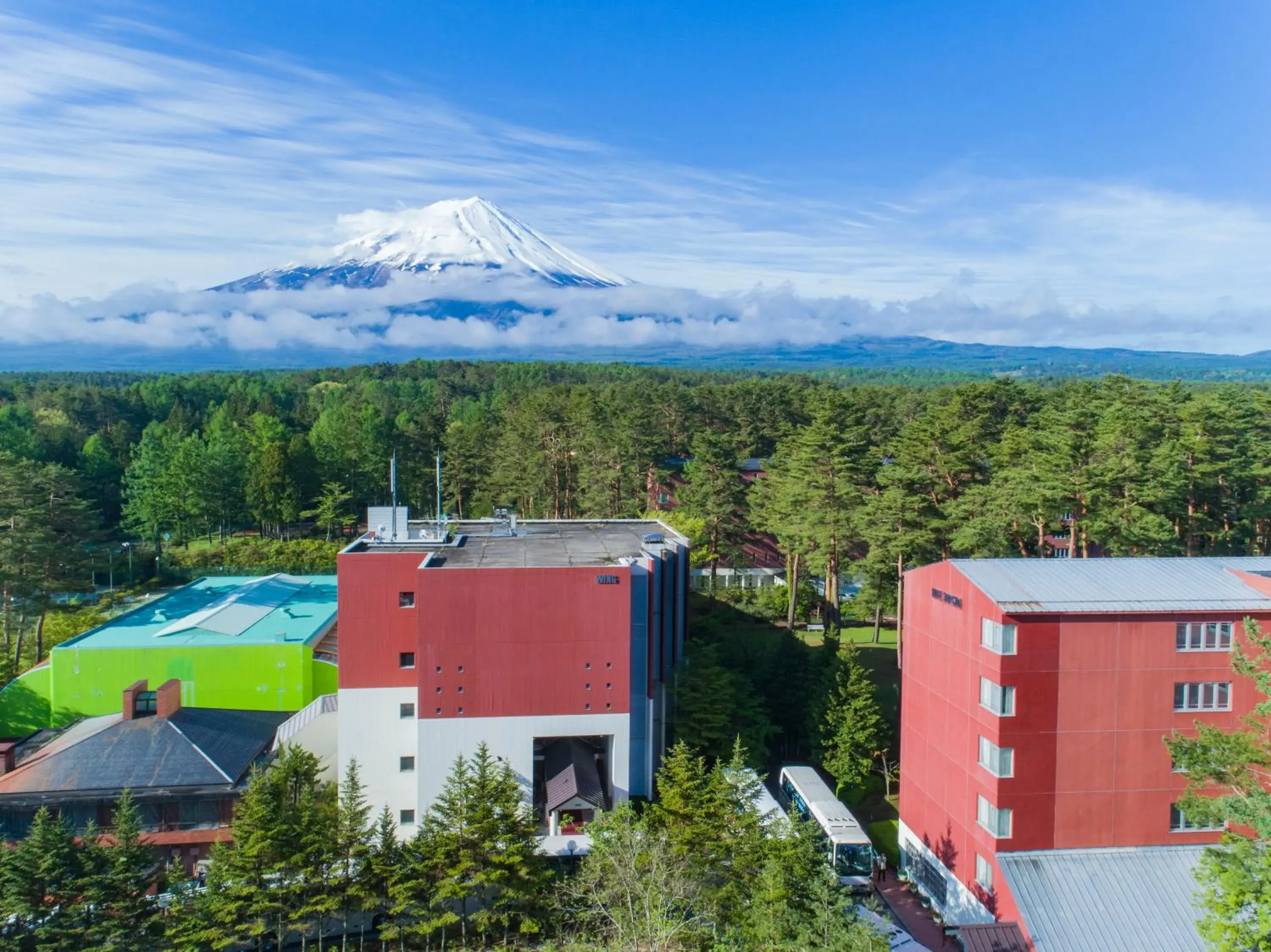 Property building, Bird's-eye View in Fuji Premium Resort