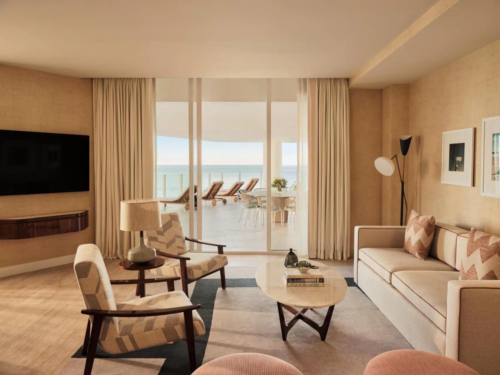 Living room in Four Seasons Hotel and Residences Fort Lauderdale
