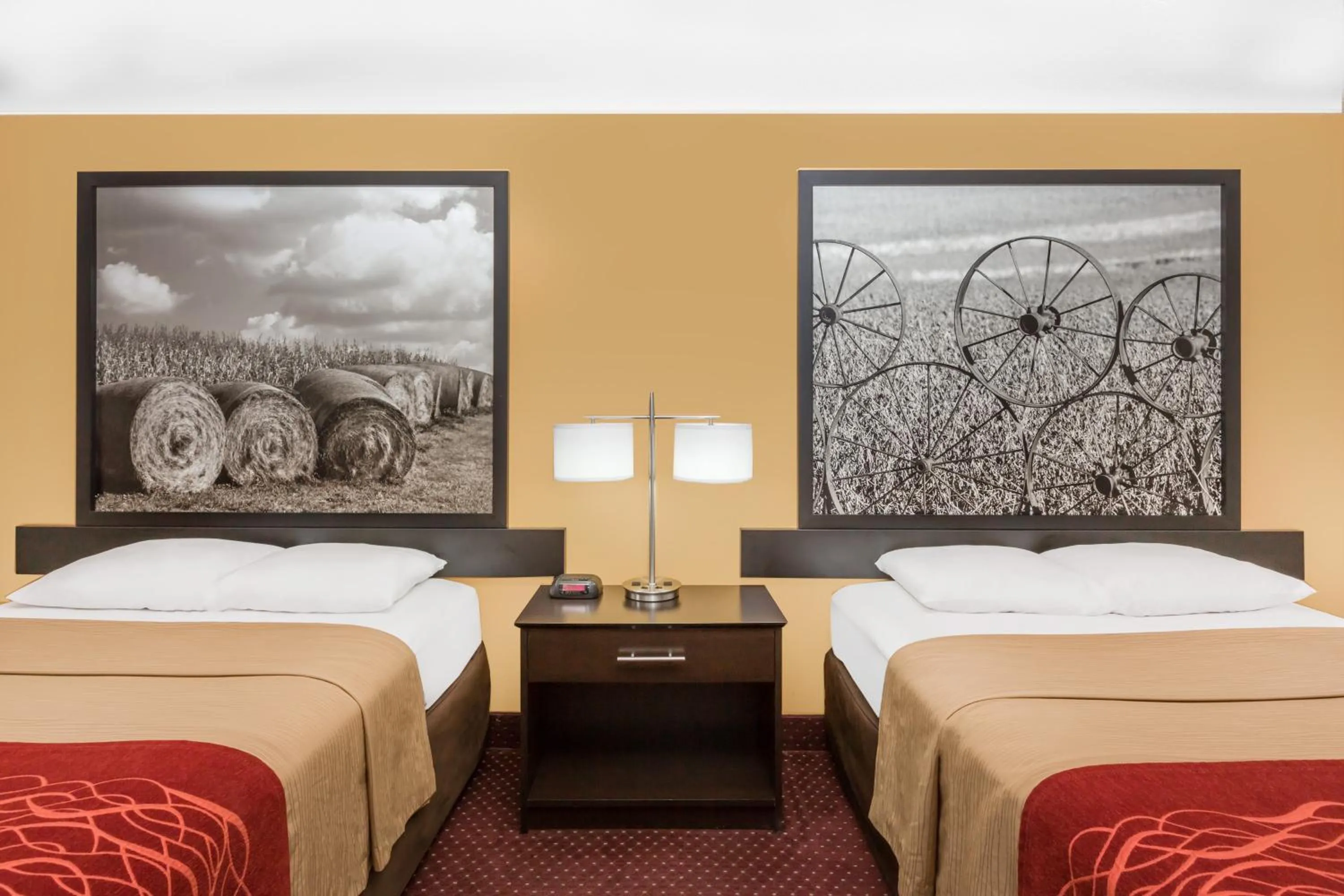 Photo of the whole room, Bed in Super 8 by Wyndham Ames