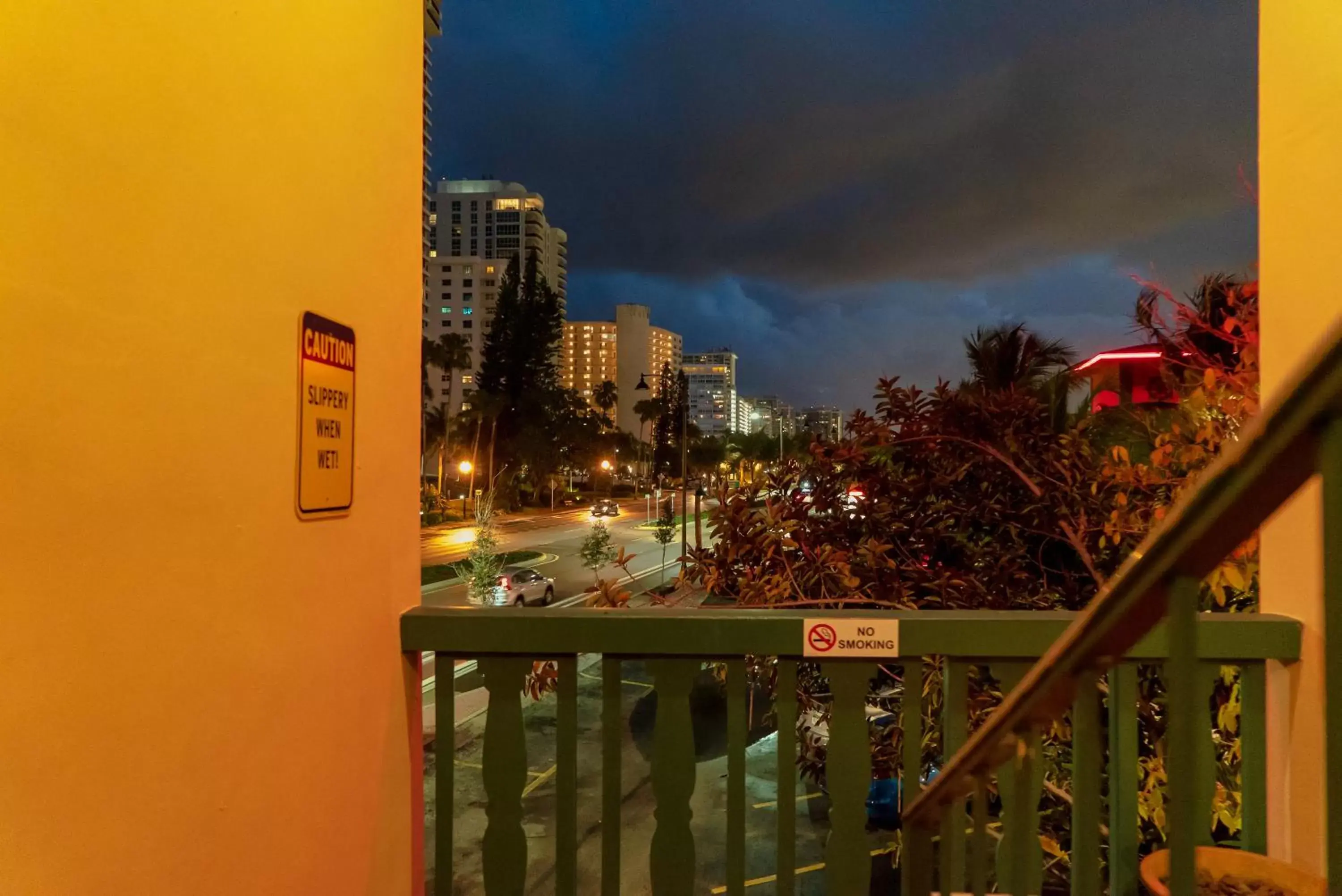City view in Ft. Lauderdale Beach Resort Hotel