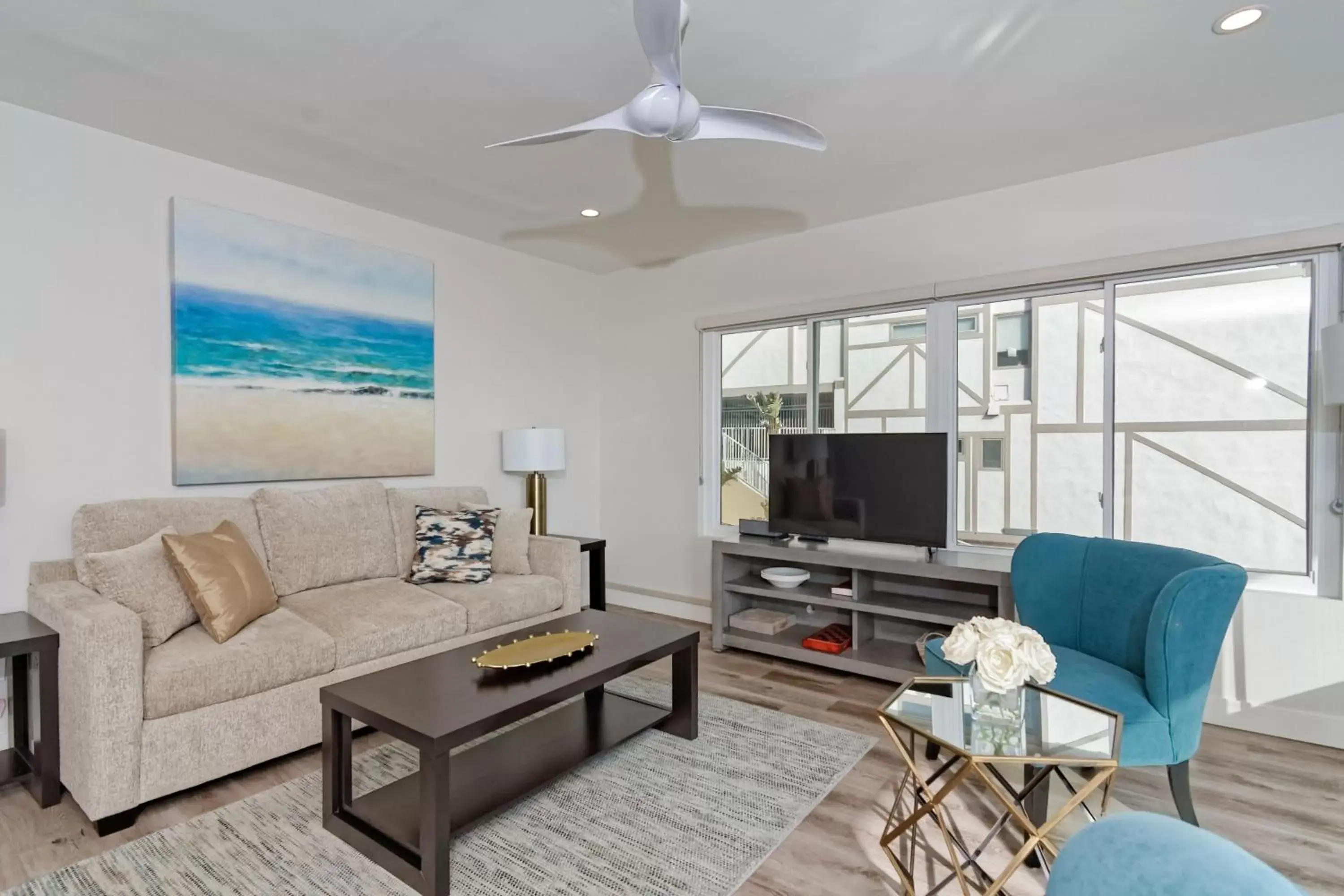 Living room, Seating Area in Ocean Villas Beach Front