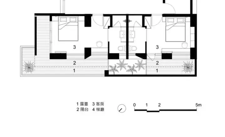 Floor Plan in Hotel Mapp