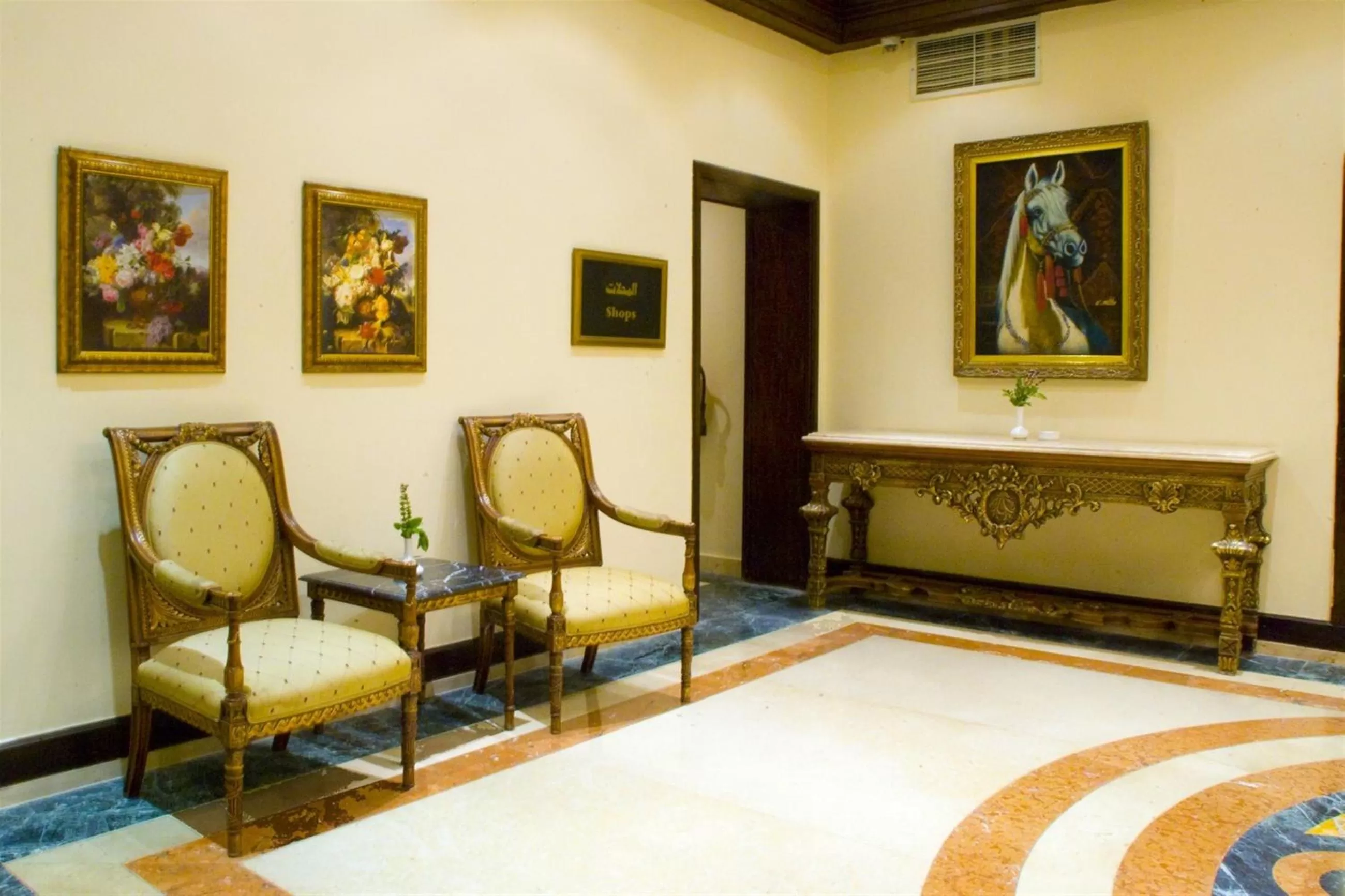 Area and facilities in Helnan Auberge Fayoum