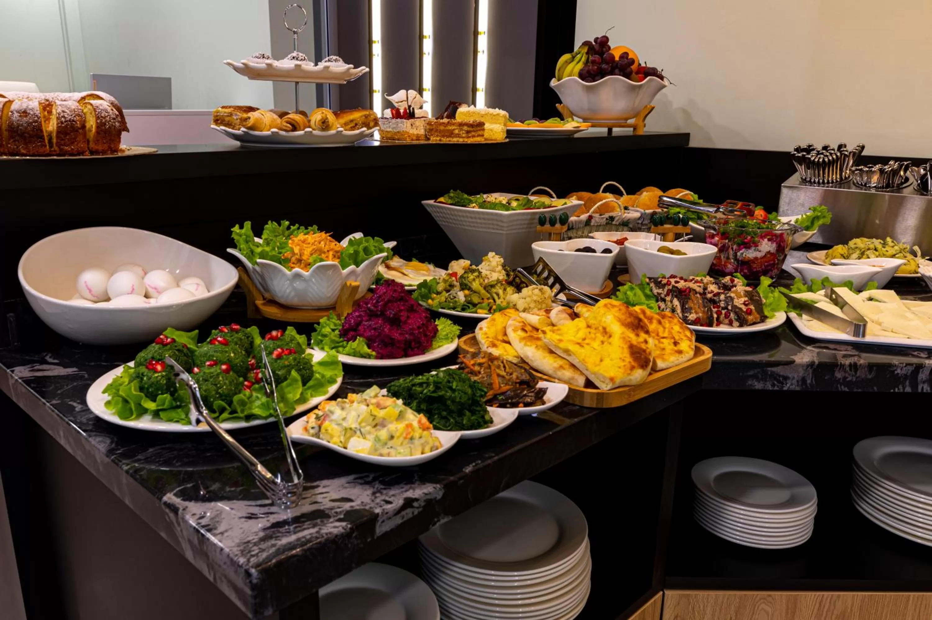 Breakfast in MD Apart Tbilisi