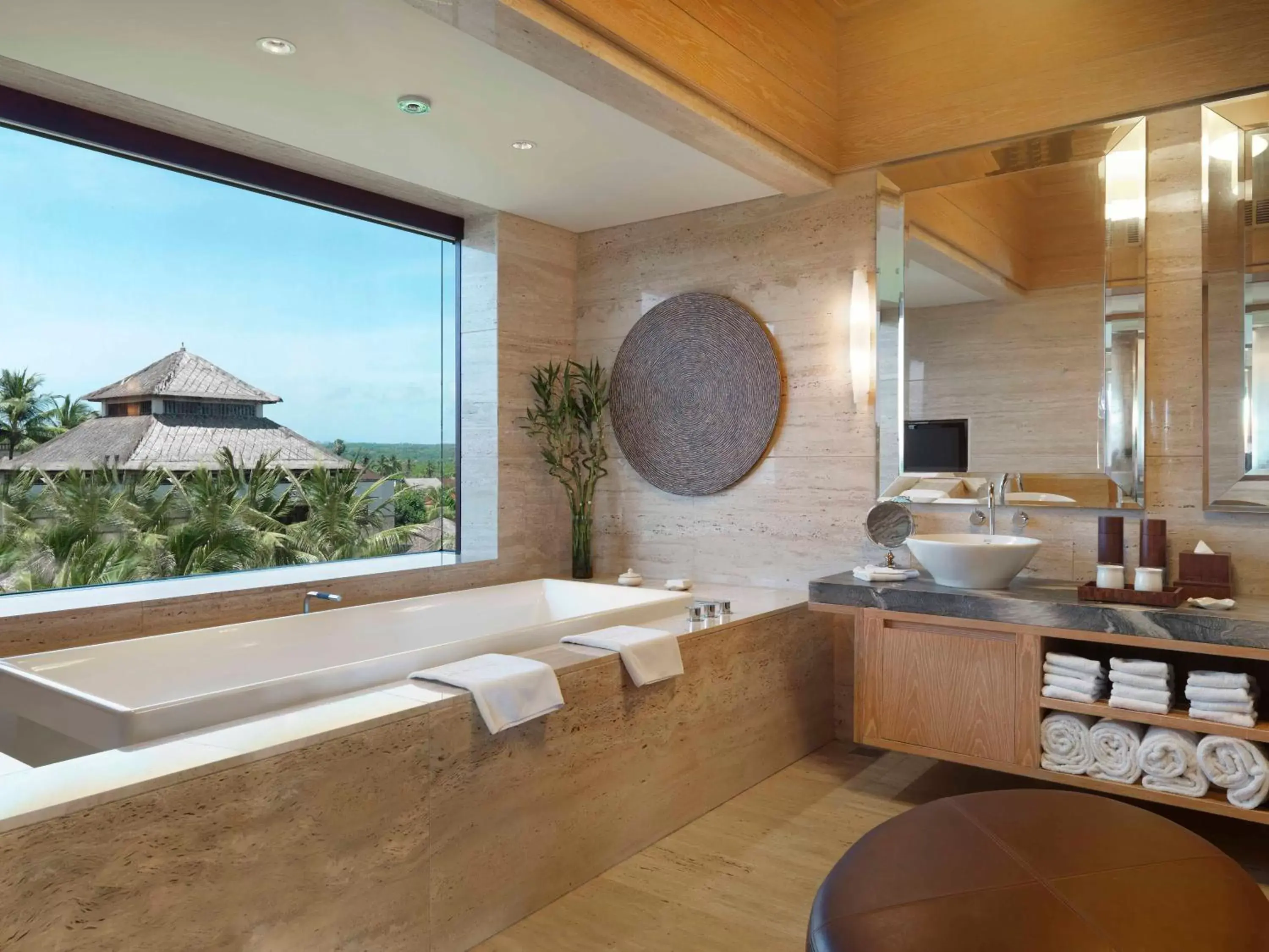 Bathroom in Conrad Bali