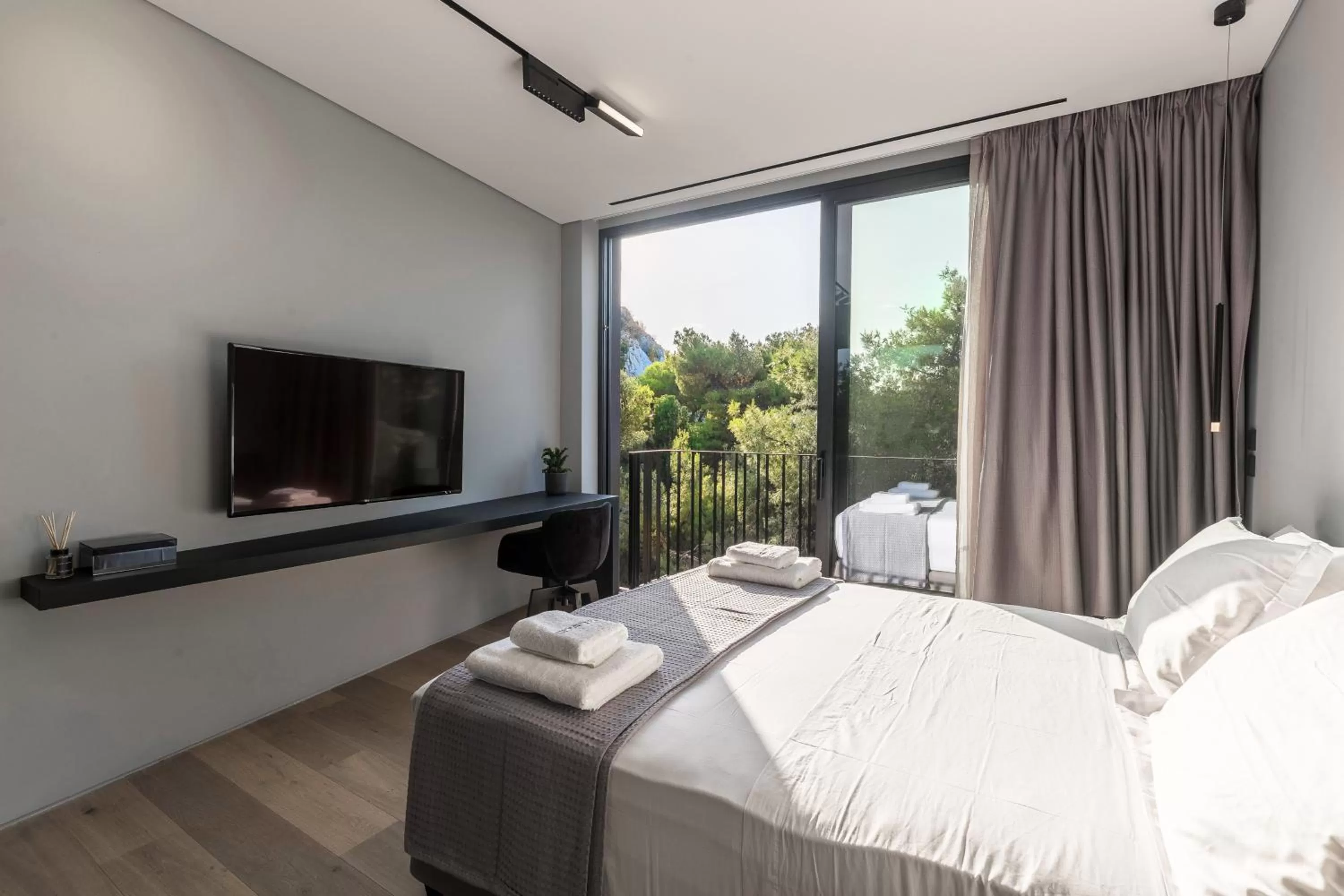 Bedroom, Bed in The Duke Boutique Suites