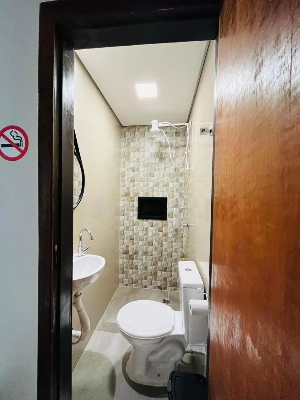 Bathroom in Riacho Hotel