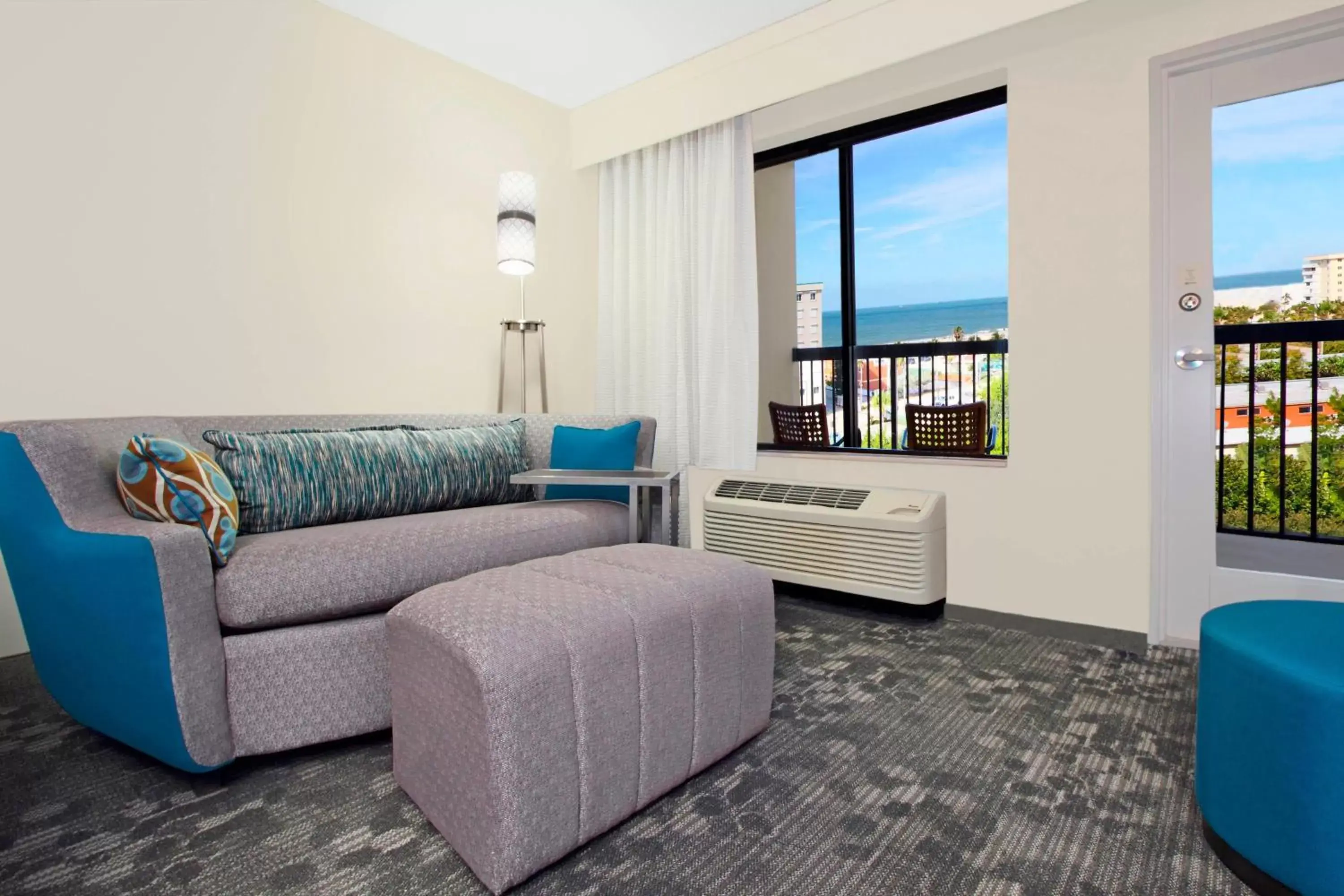 Photo of the whole room, Seating Area in Courtyard by Marriott Cocoa Beach Cape Canaveral