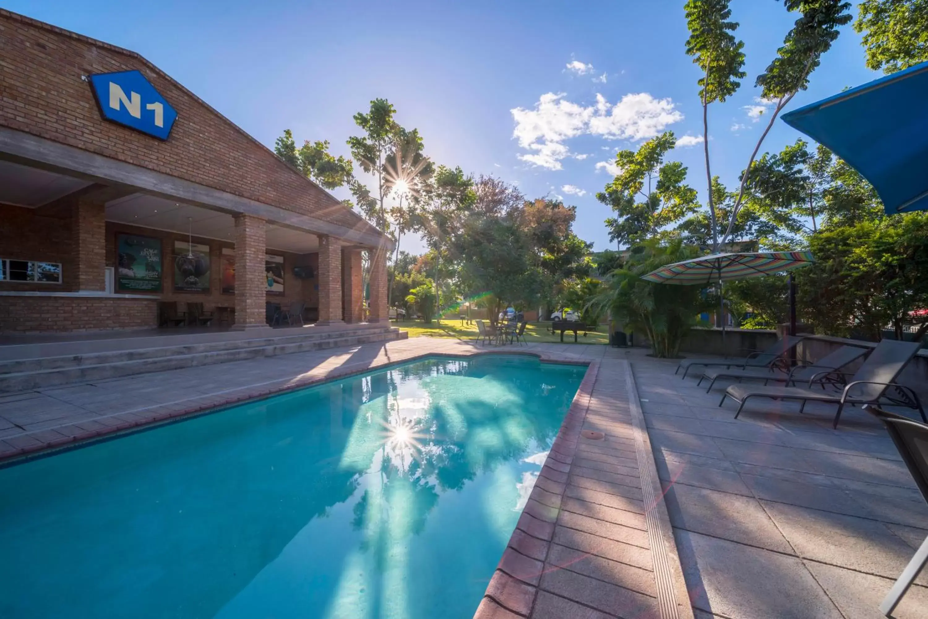 Swimming Pool in N1 Hotel & Campsite Victoria Falls