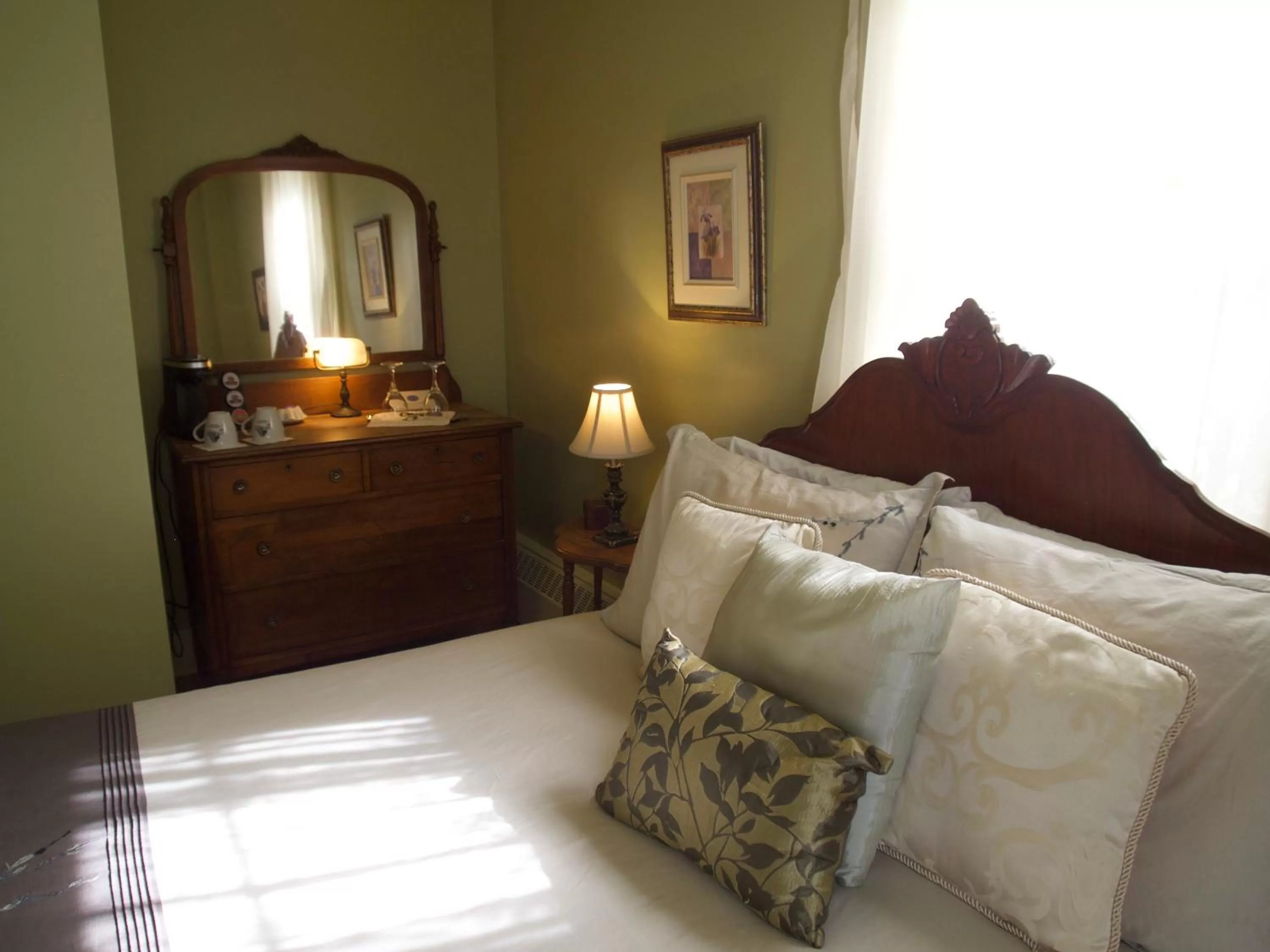 Bed in Au Manoir de la rue Merry