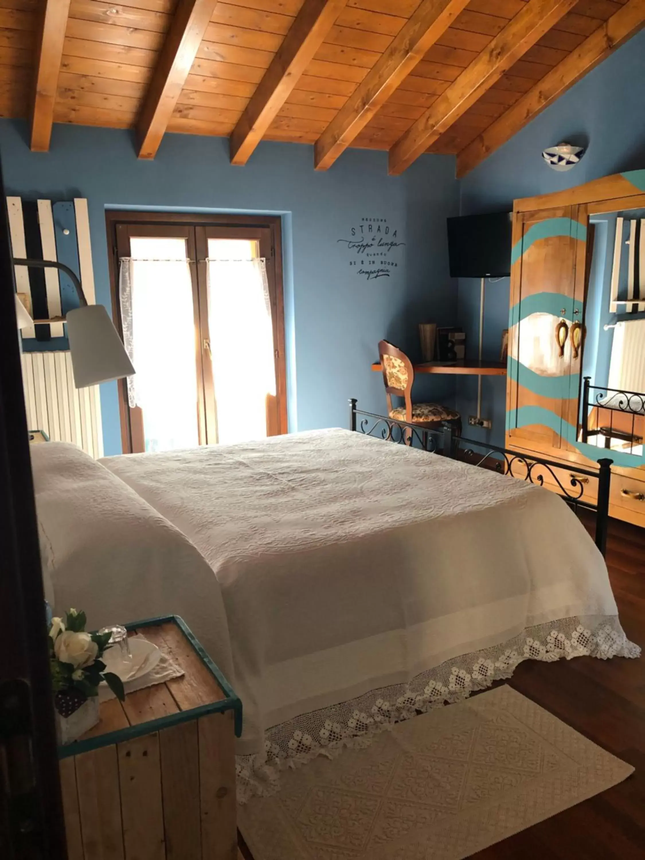 Photo of the whole room, Bed in B&B Amici del Colle