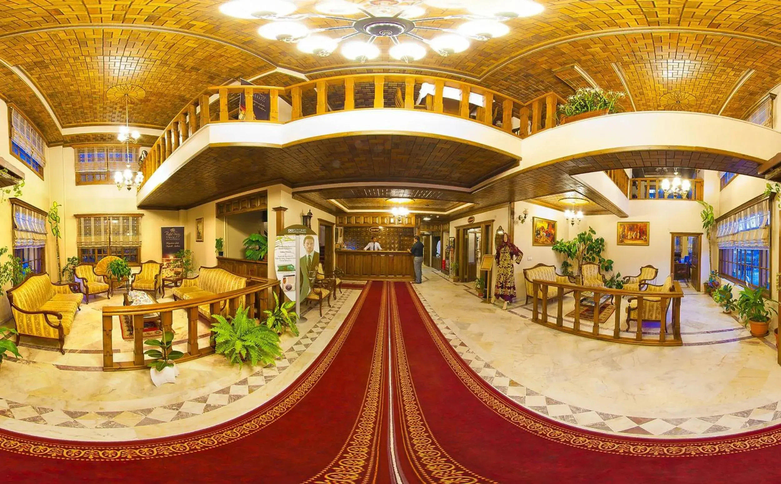 Lobby or reception, Lounge/Bar in Baglar Saray Hotel