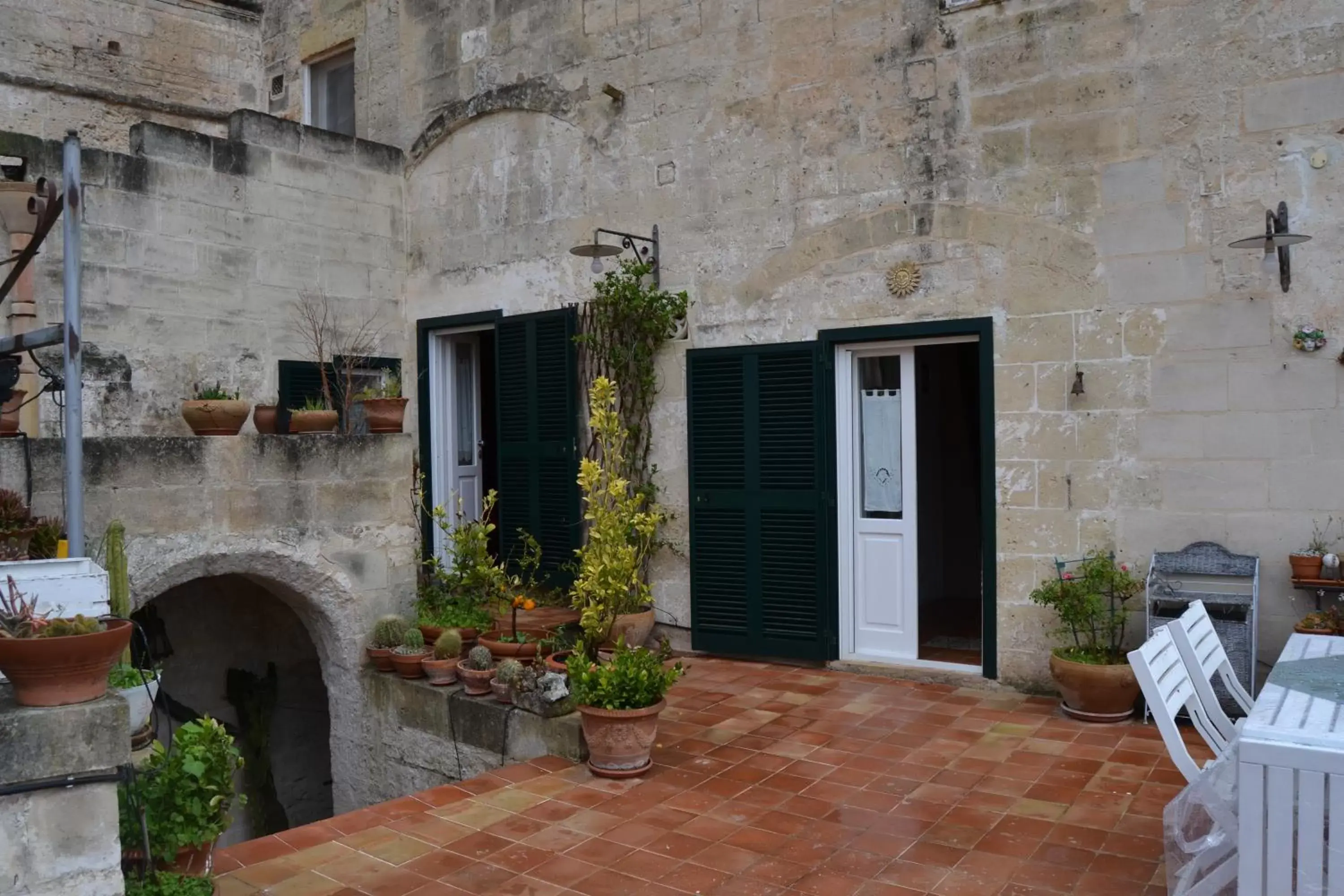 Balcony/Terrace in Corte dei Venti B&B