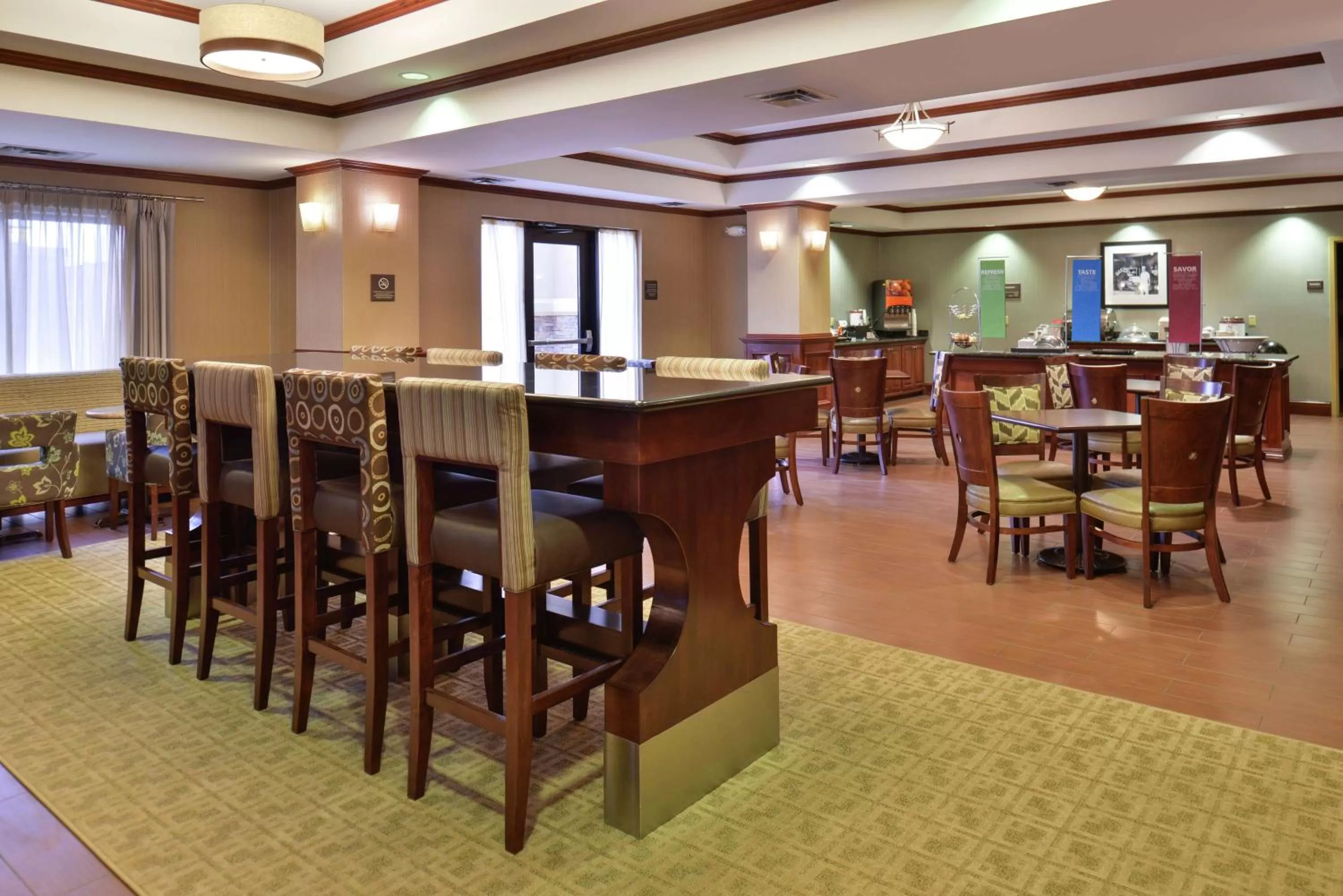 Lobby or reception in Hampton Inn Harrison