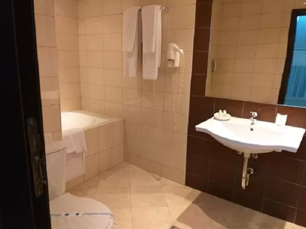 Bathroom in Spa Hotel Kleptuza