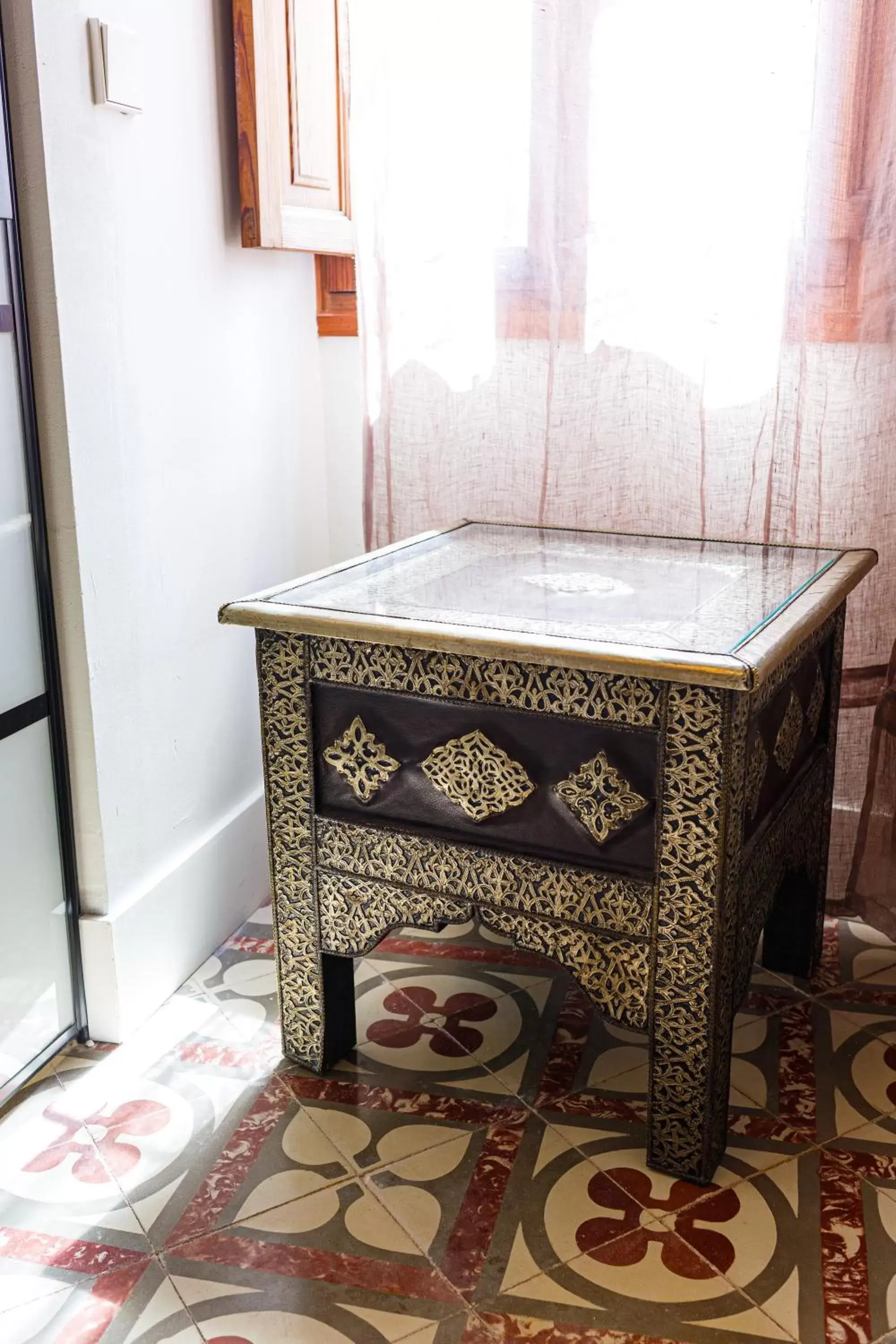 Decorative detail, Bathroom in Flor de Mandarina