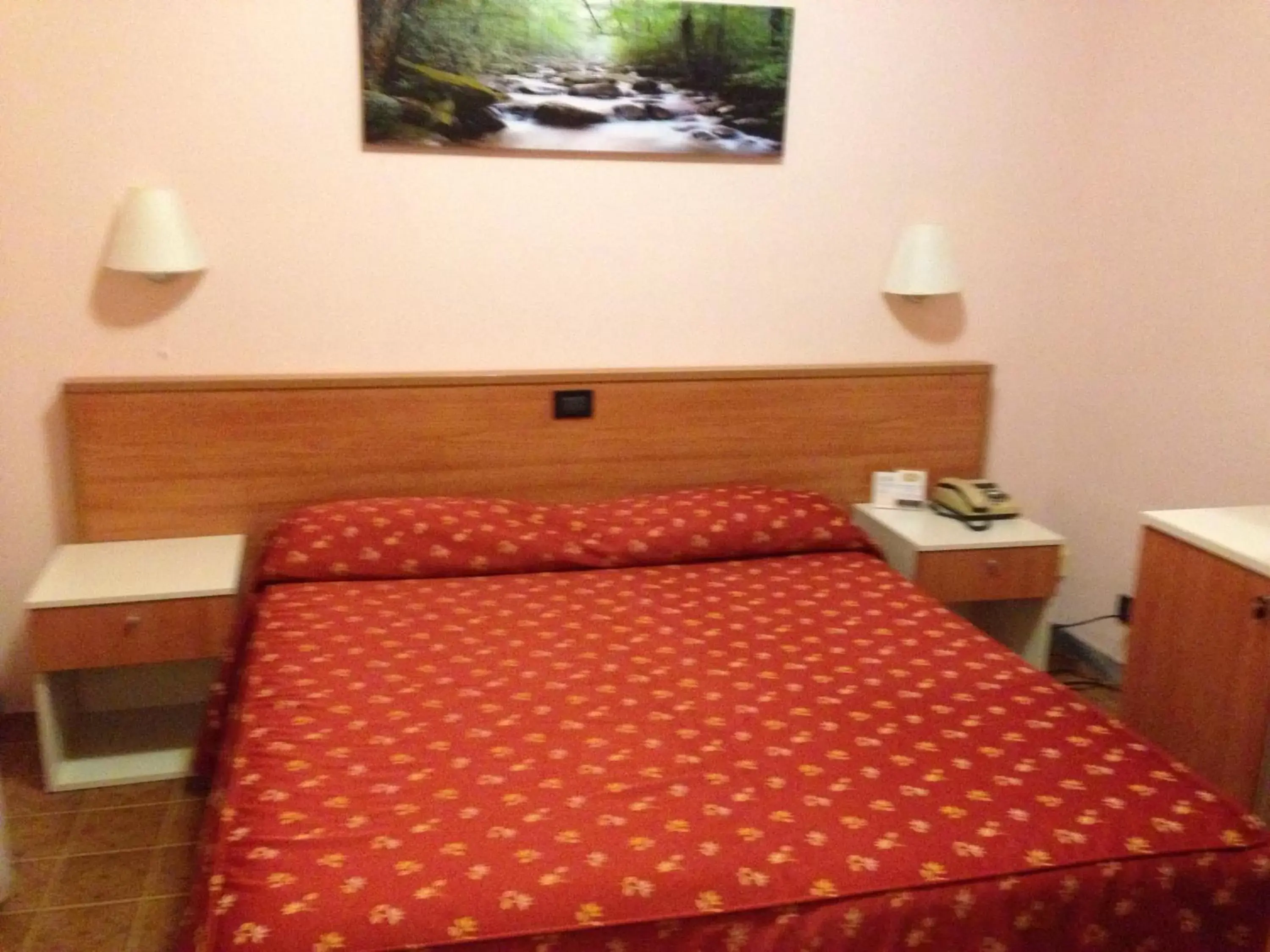 Bed in Hotel Delle Rose