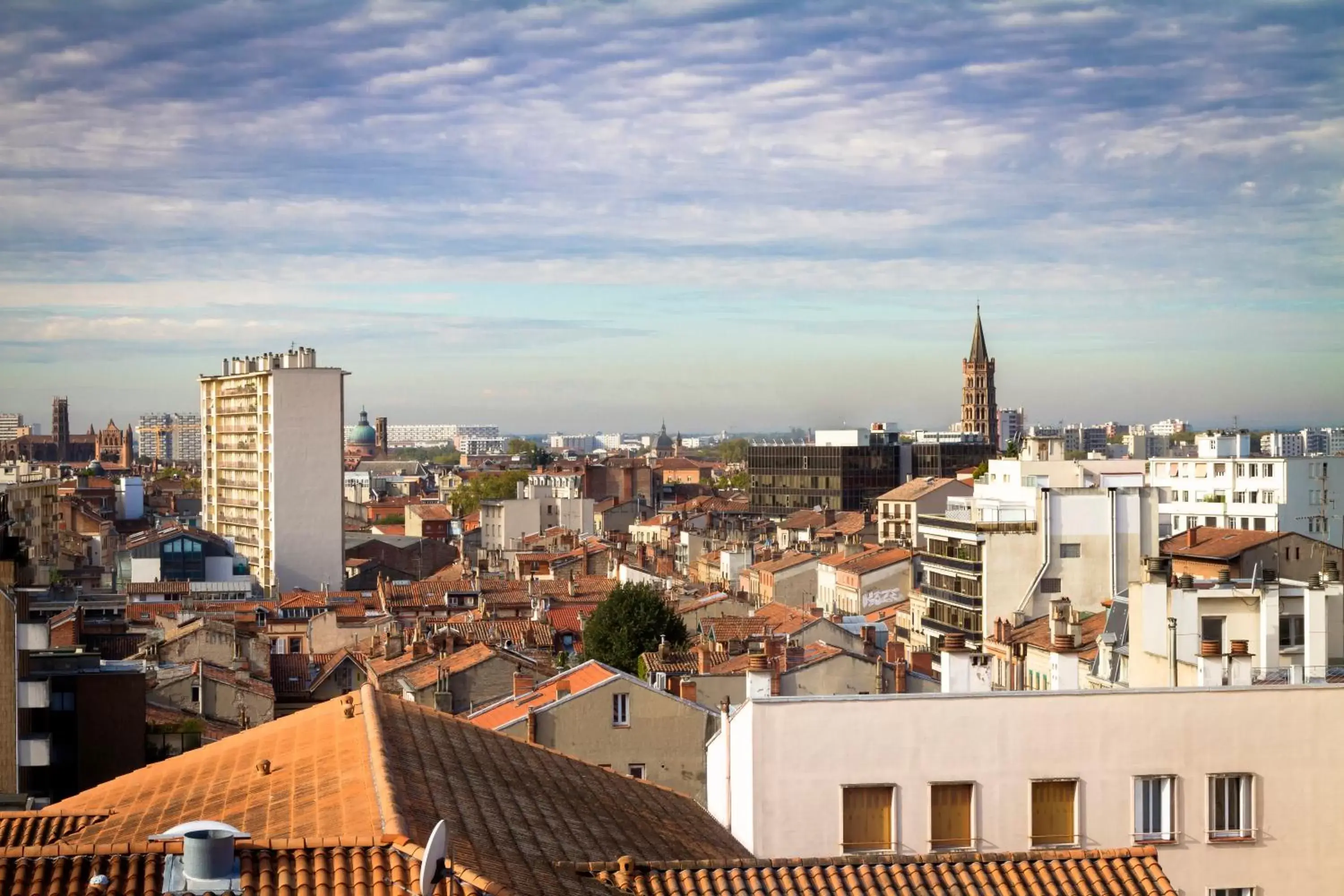 City view in Néméa Appart'Hôtel Résidence Concorde