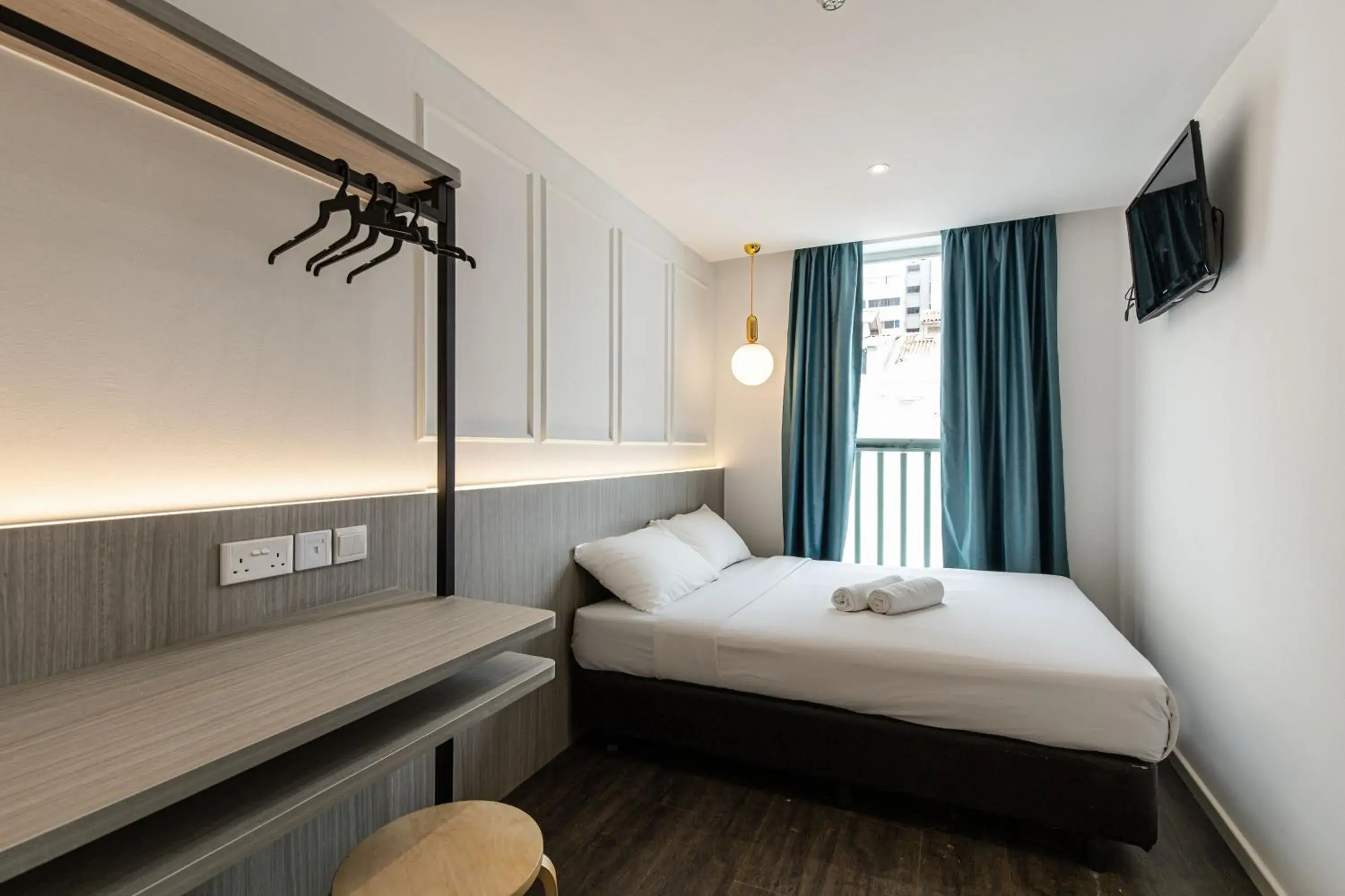 Bed in Philip Hotel