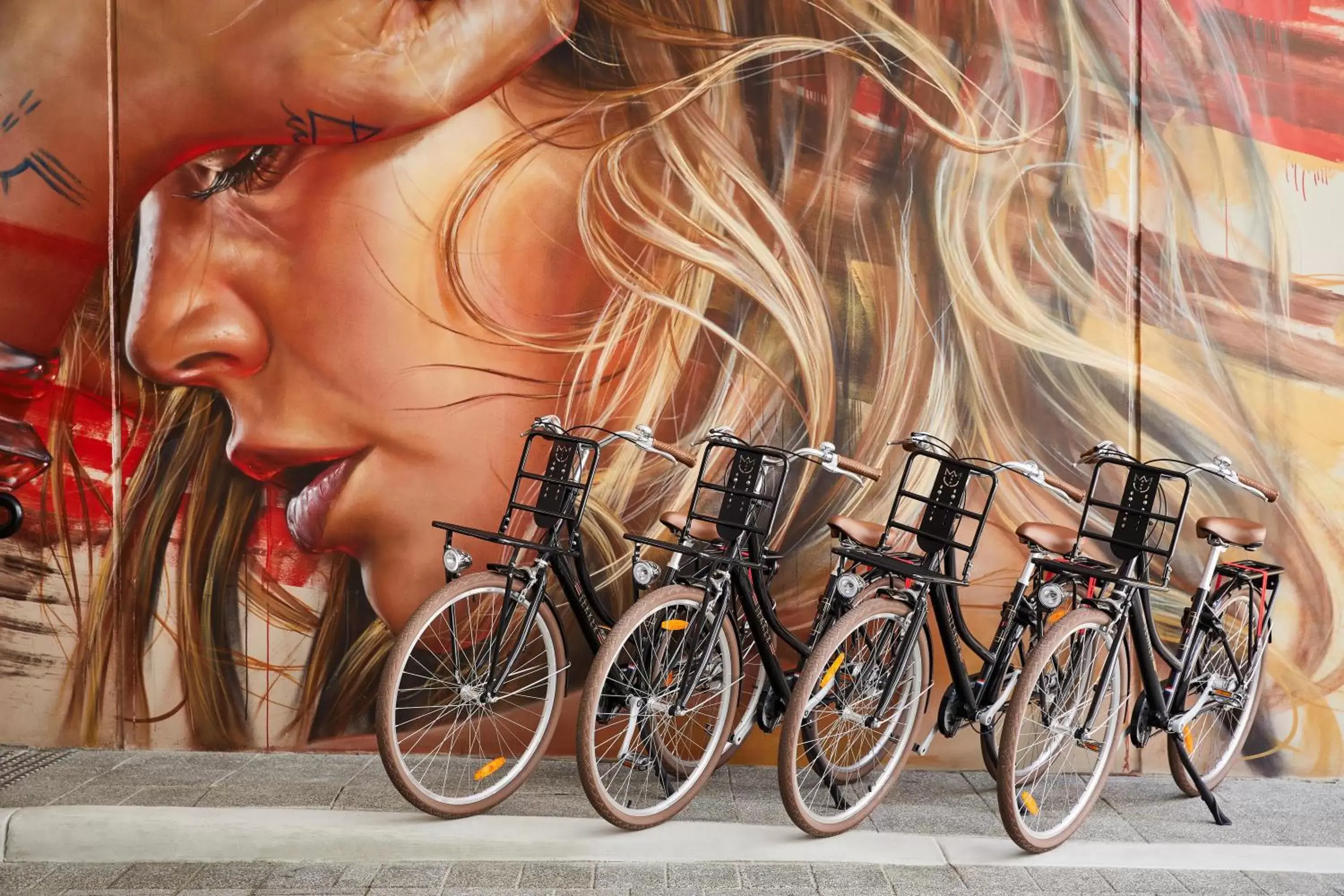 Area and facilities, Biking in Art Series - The Adnate