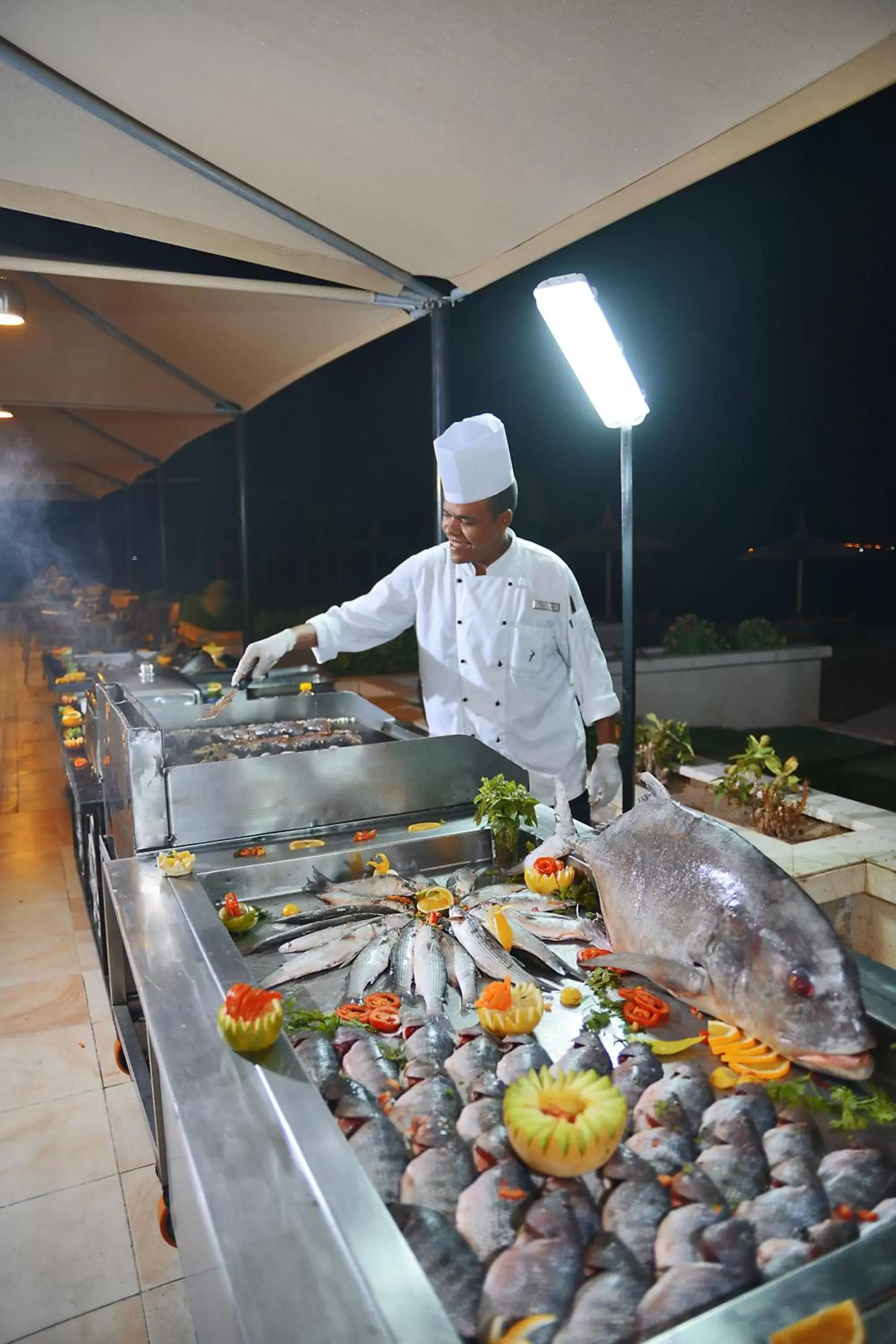 Food close-up in Beach Albatros Resort - Hurghada