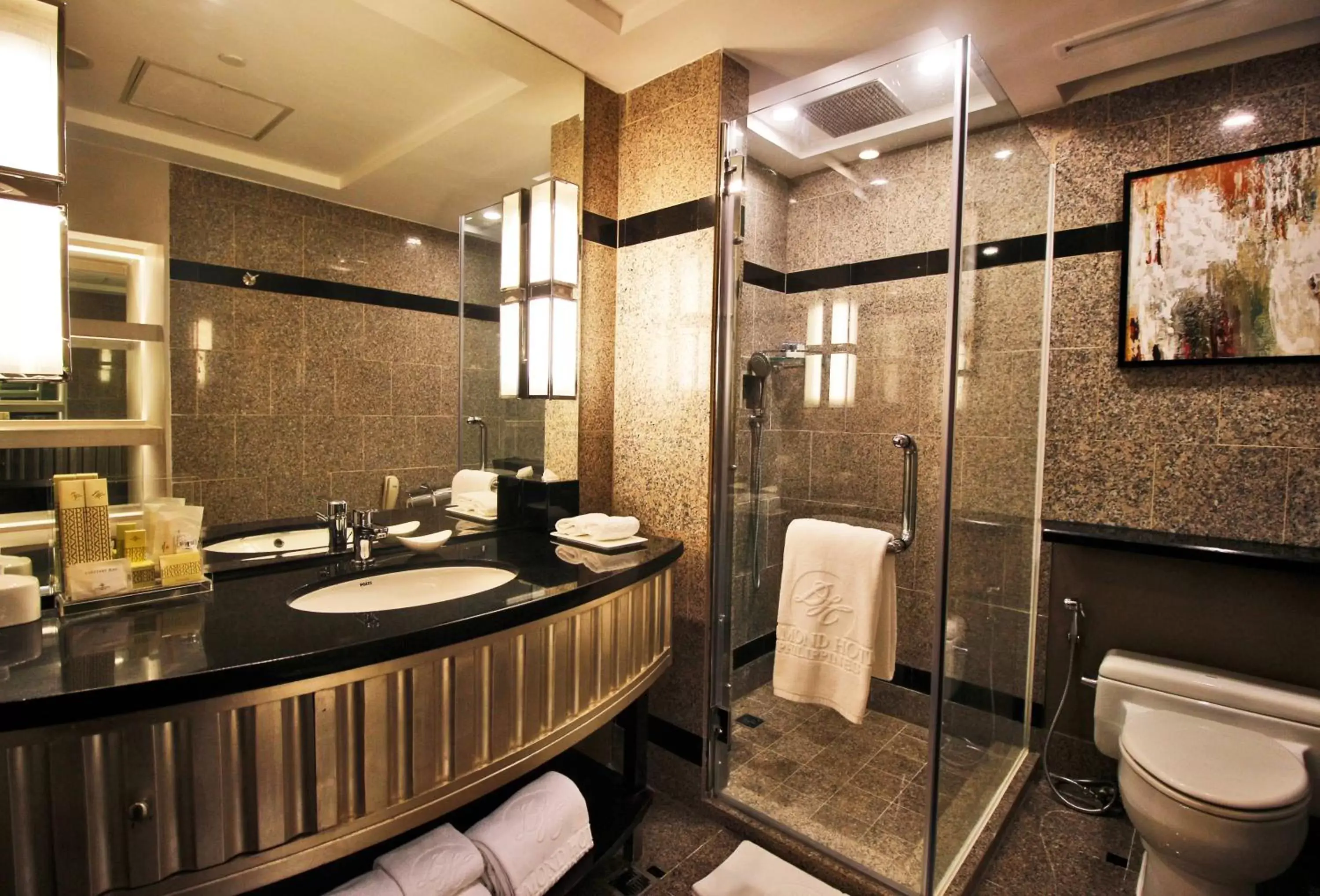 Bathroom in Diamond Hotel