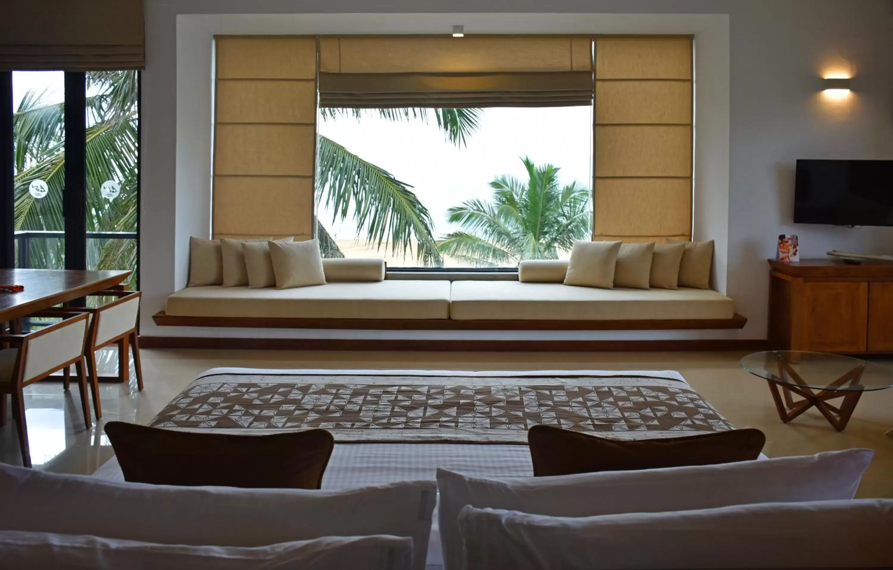 Seating Area in Goldi Sands Hotel