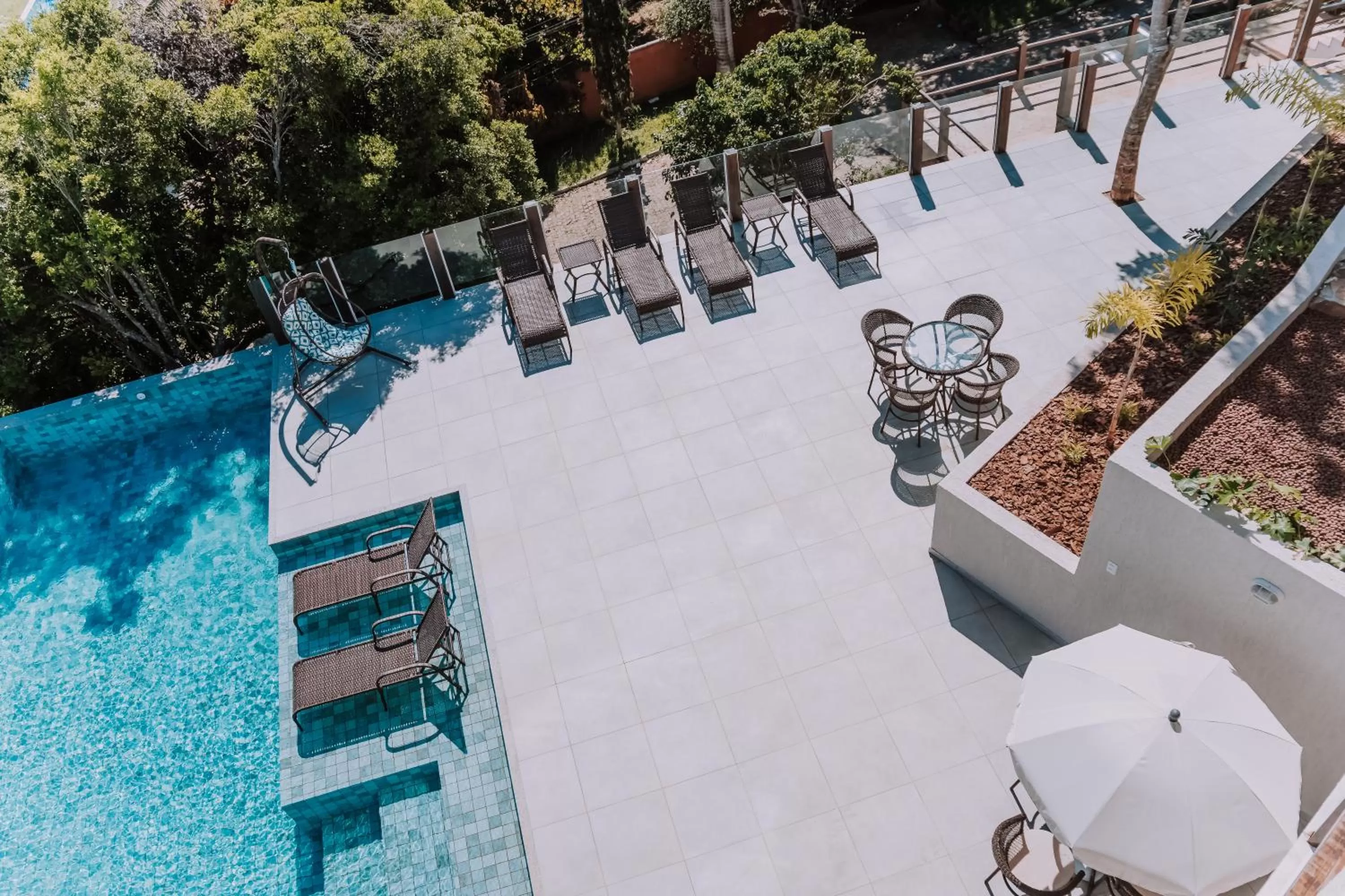 Patio in Pousada Peninsula de Buzios