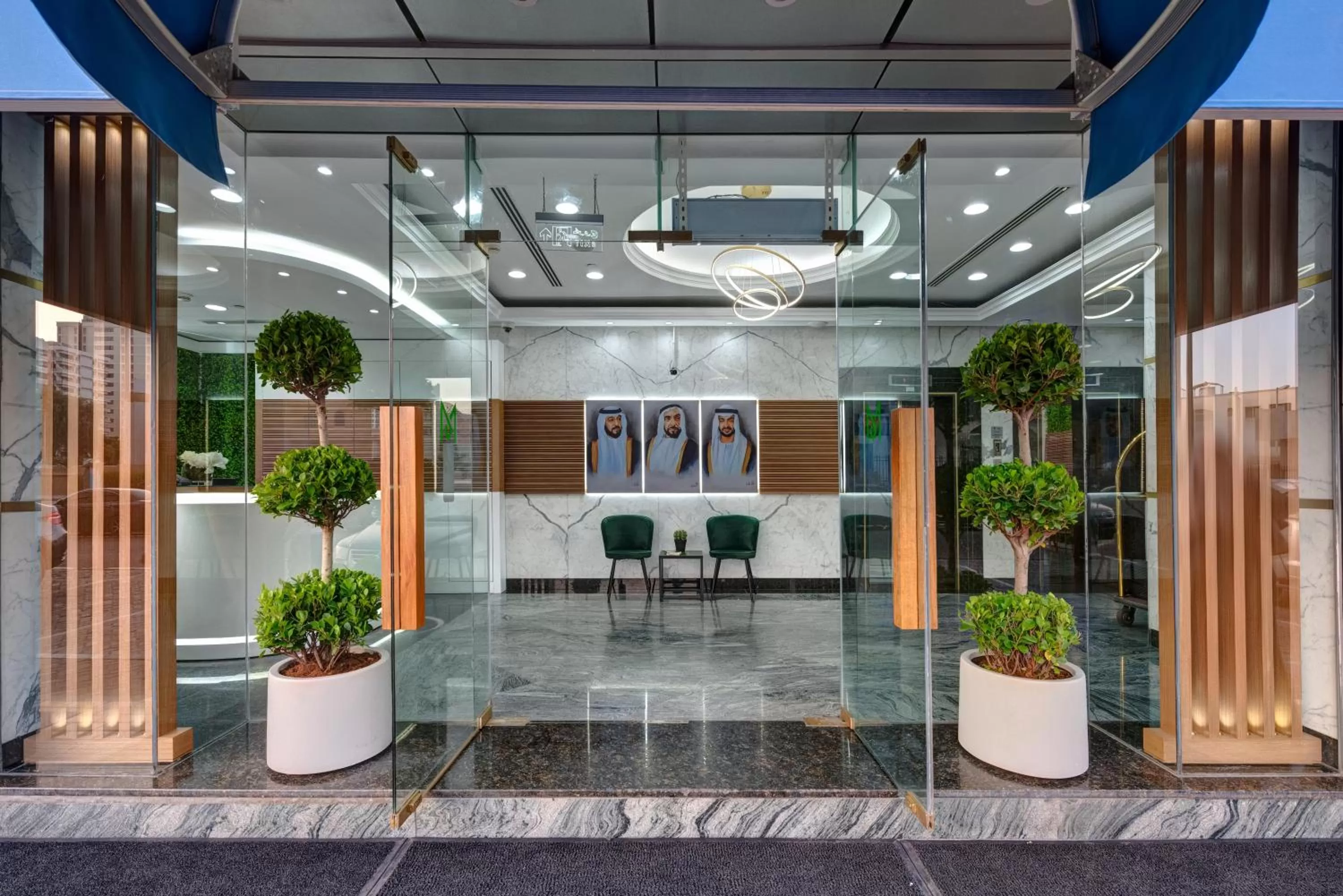 Facade/entrance in Al Nakheel Hotel Apartments Abu Dhabi