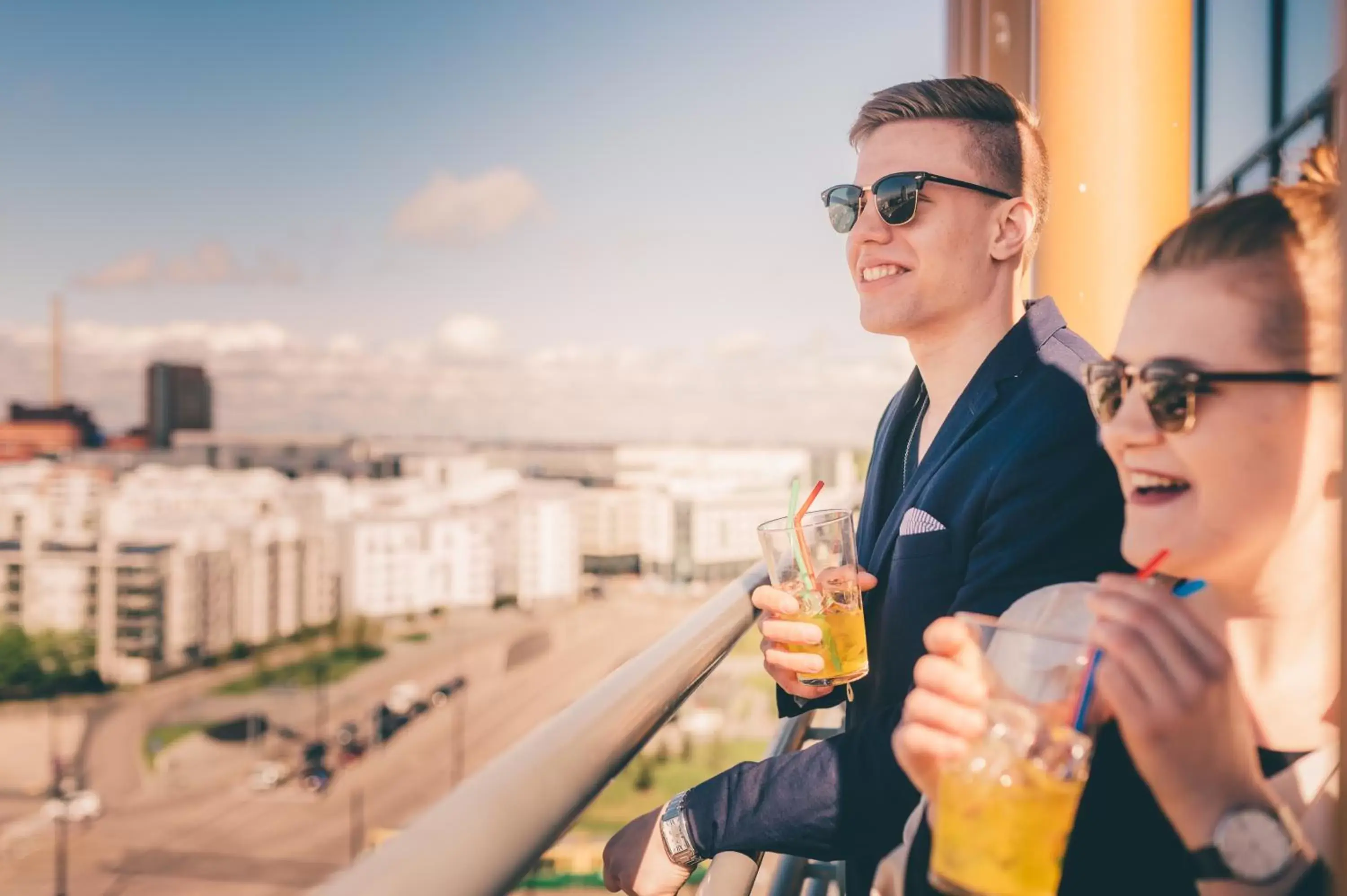 Balcony/Terrace in Radisson Blu Seaside Hotel, Helsinki