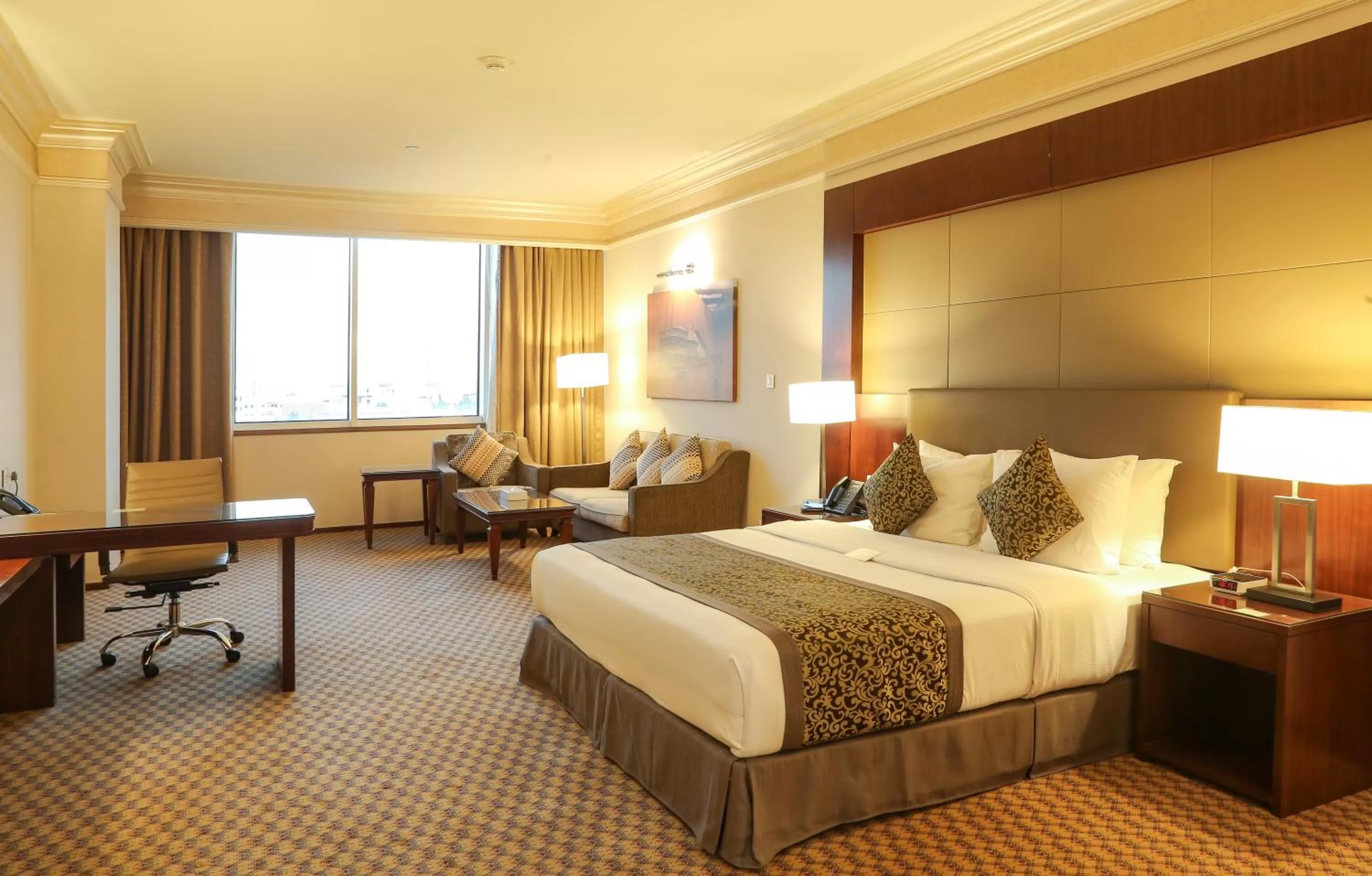 Bed in Wyndham Garden Dammam