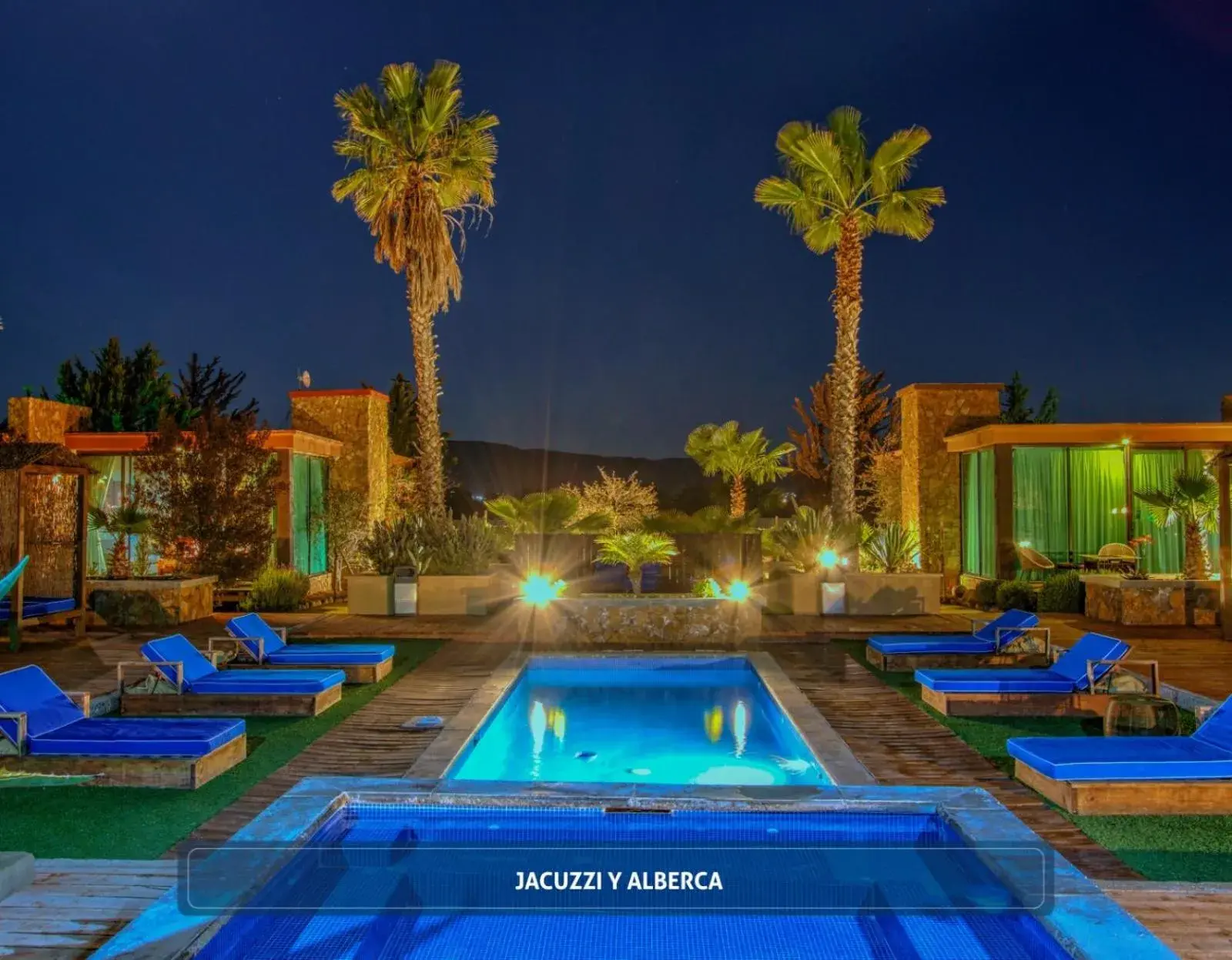 Swimming Pool in Hotel Boutique Valle de Guadalupe