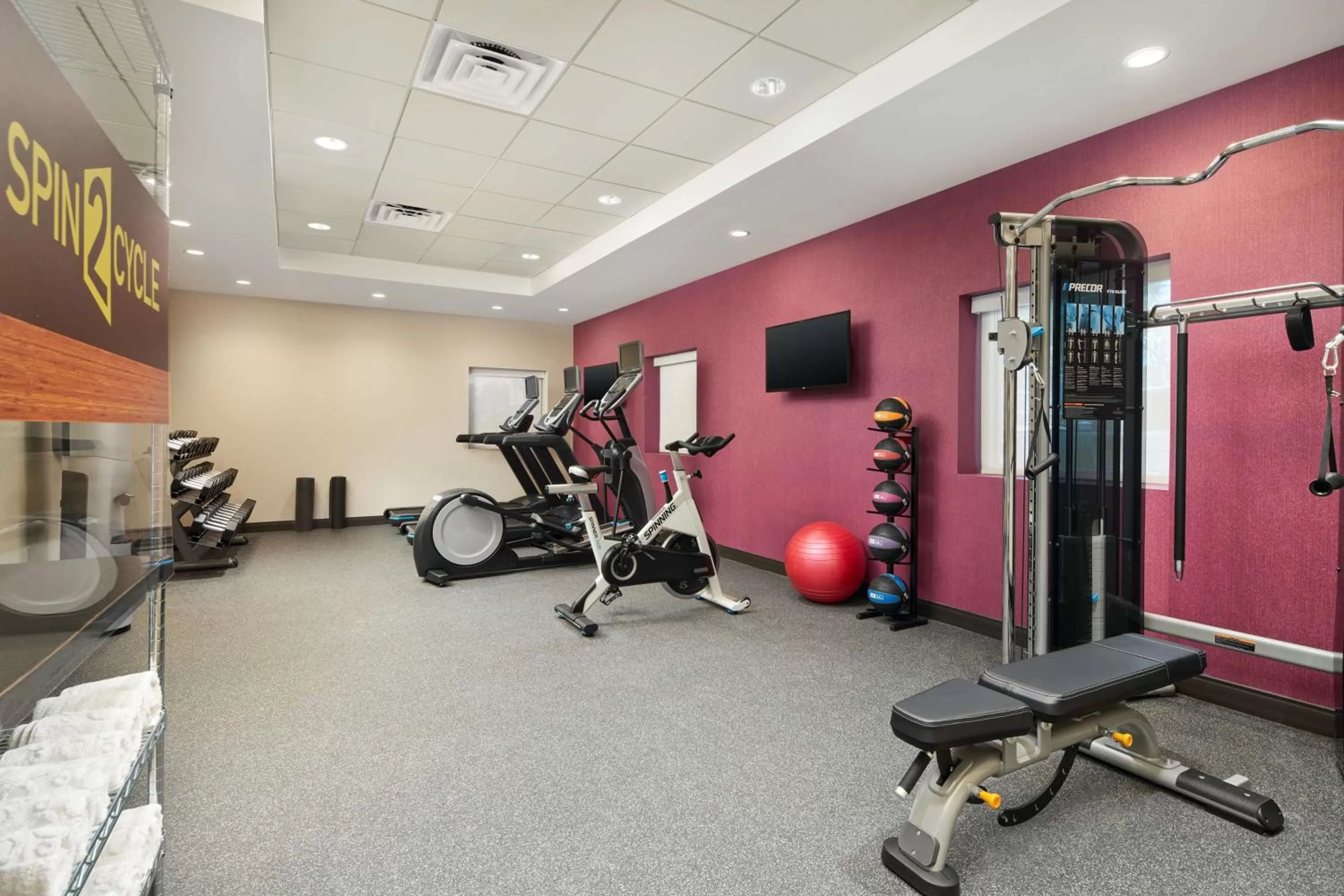 Fitness centre/facilities in Home2 Suites By Hilton Palm Bay I 95